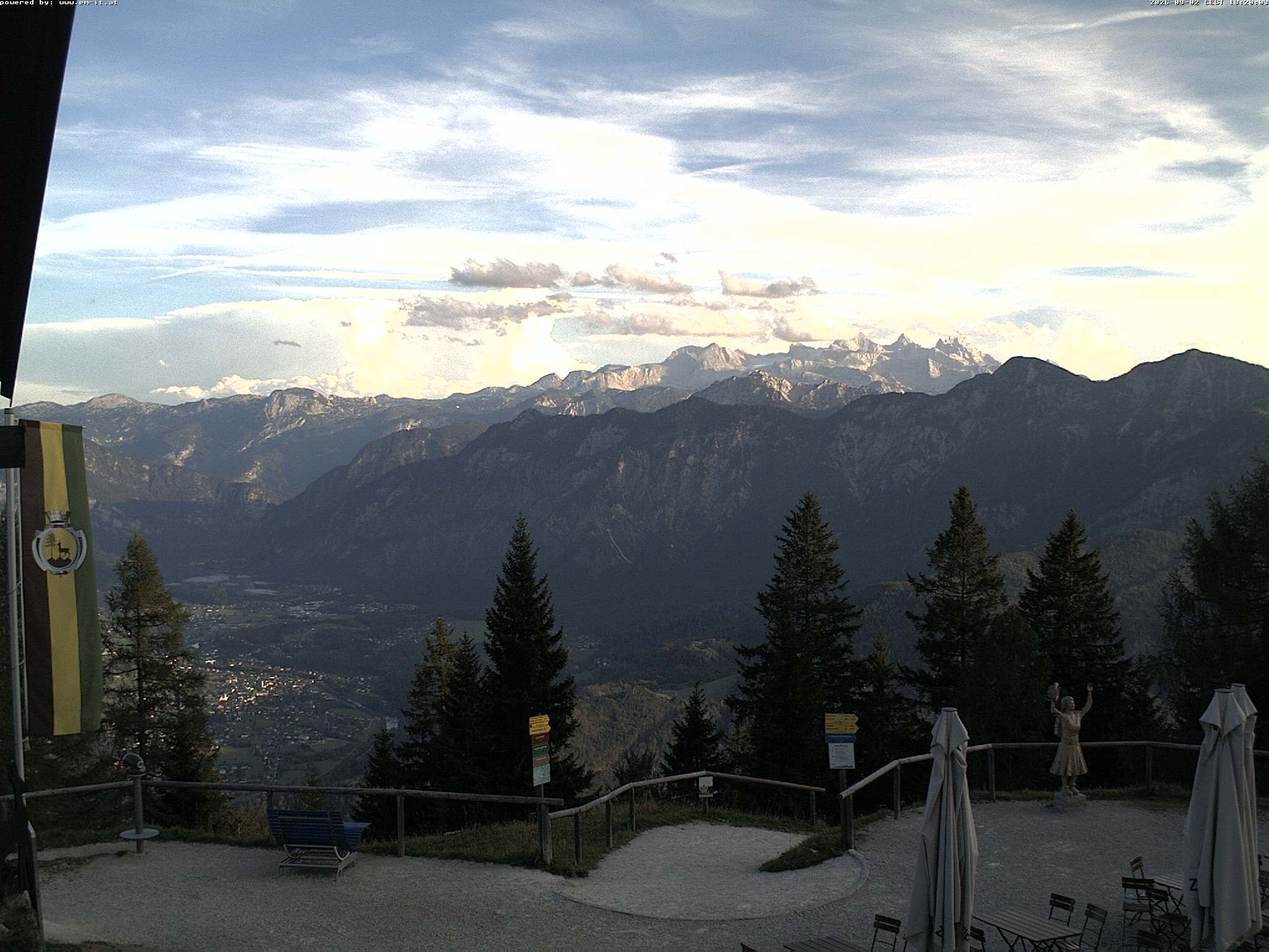Archiv Foto Webcam Bergstation Katrin (Bad Ischl/Oberösterreich)