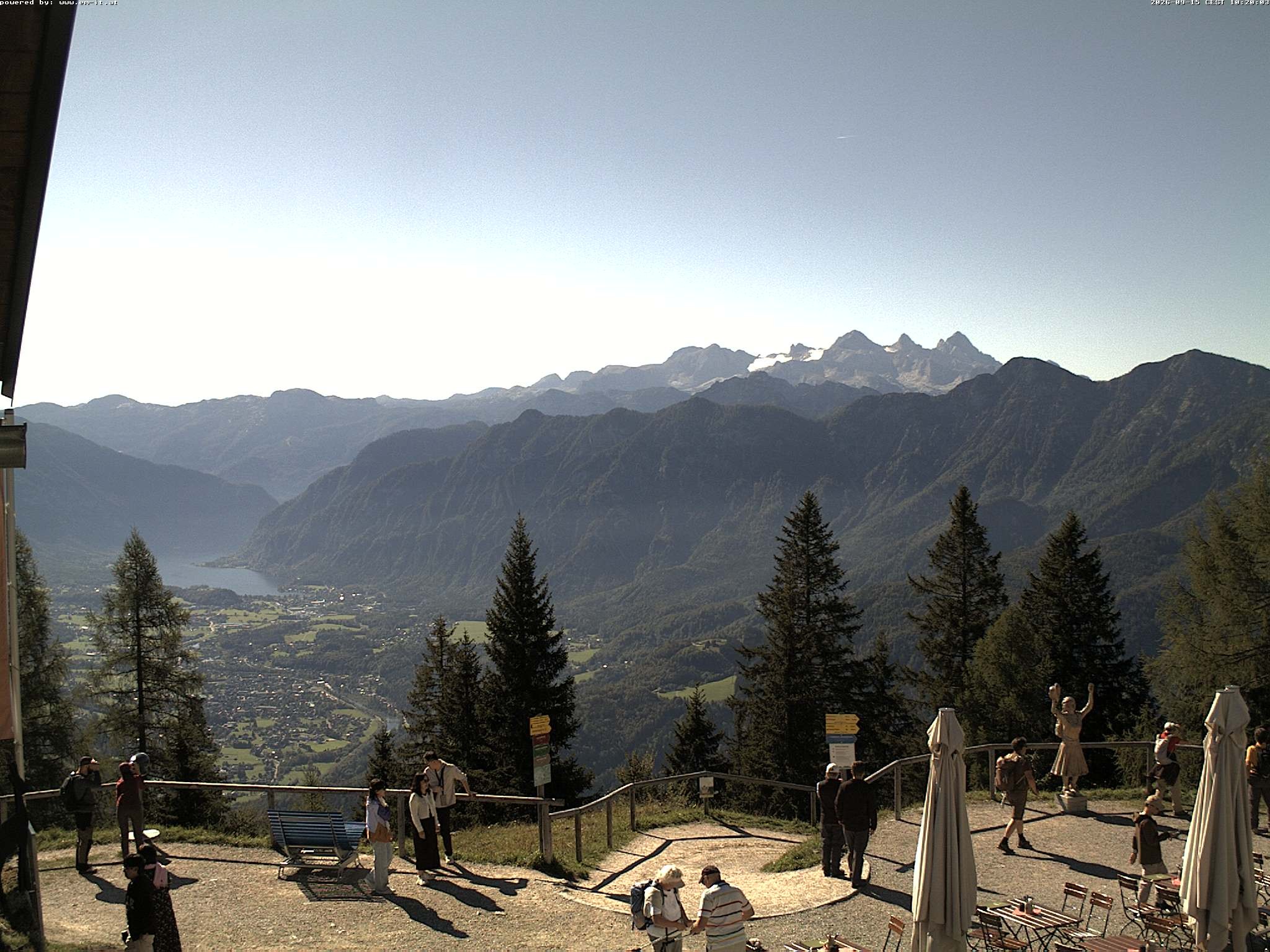 Archiv Foto Webcam Bergstation Katrin (Bad Ischl/Oberösterreich)