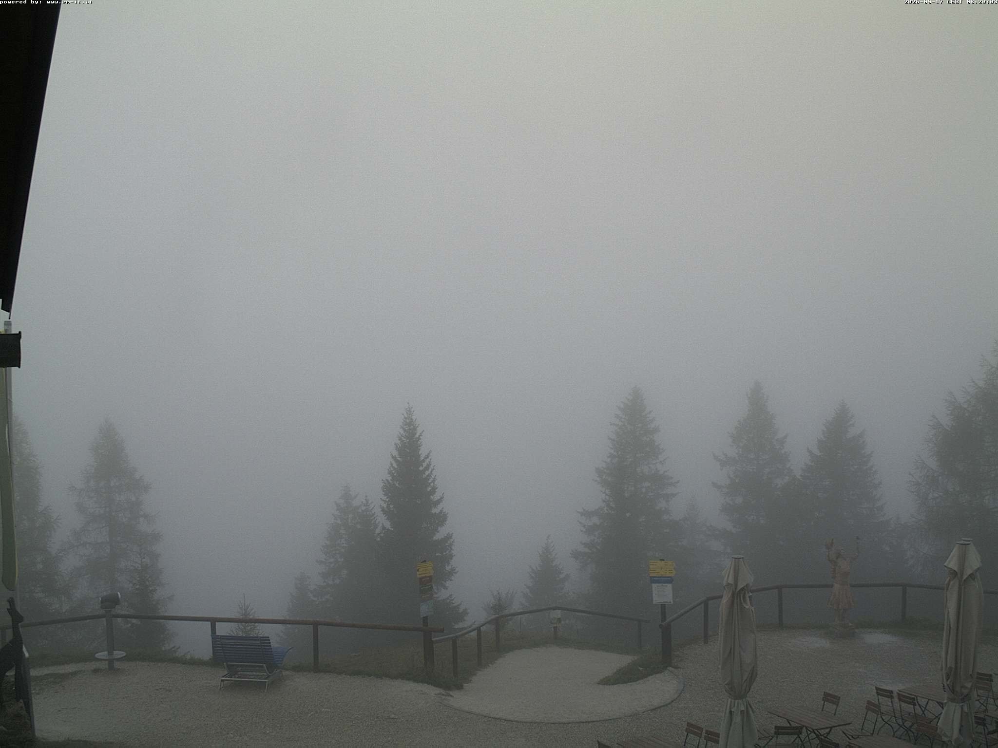 Archiv Foto Webcam Bergstation Katrin (Bad Ischl/Oberösterreich)