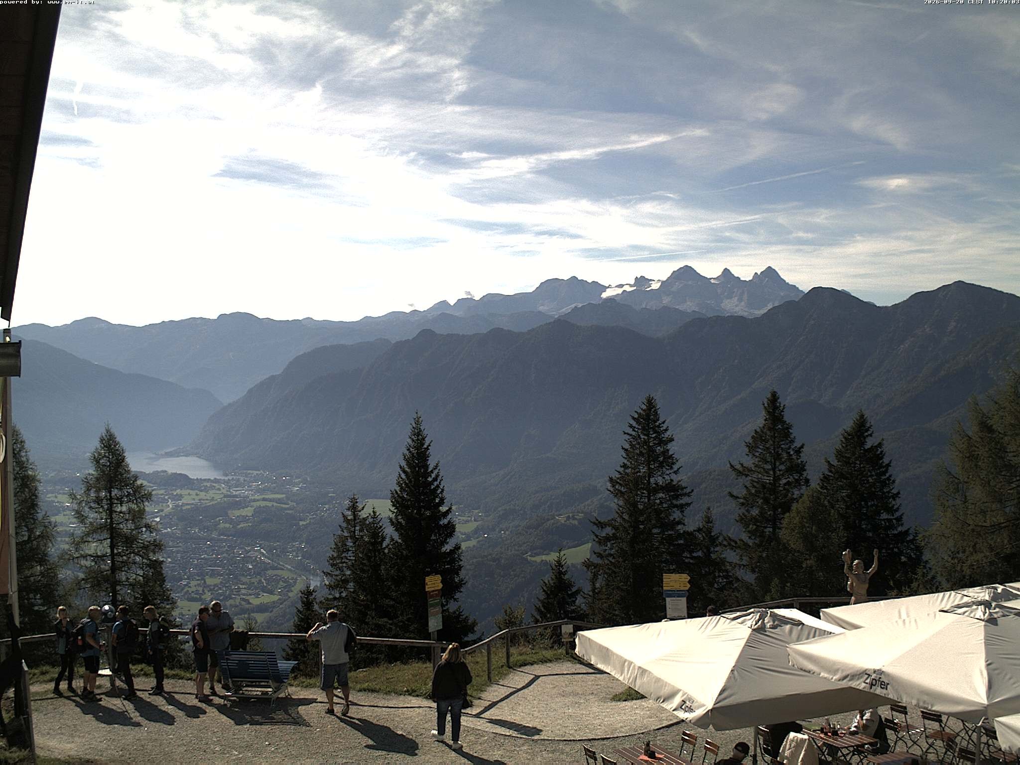 Archiv Foto Webcam Bergstation Katrin (Bad Ischl/Oberösterreich)
