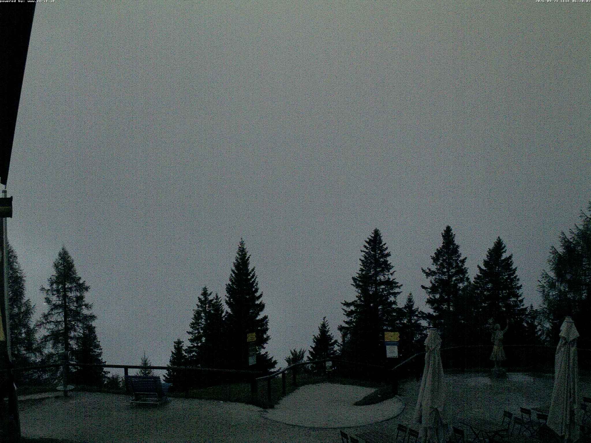 Archiv Foto Webcam Bergstation Katrin (Bad Ischl/Oberösterreich)