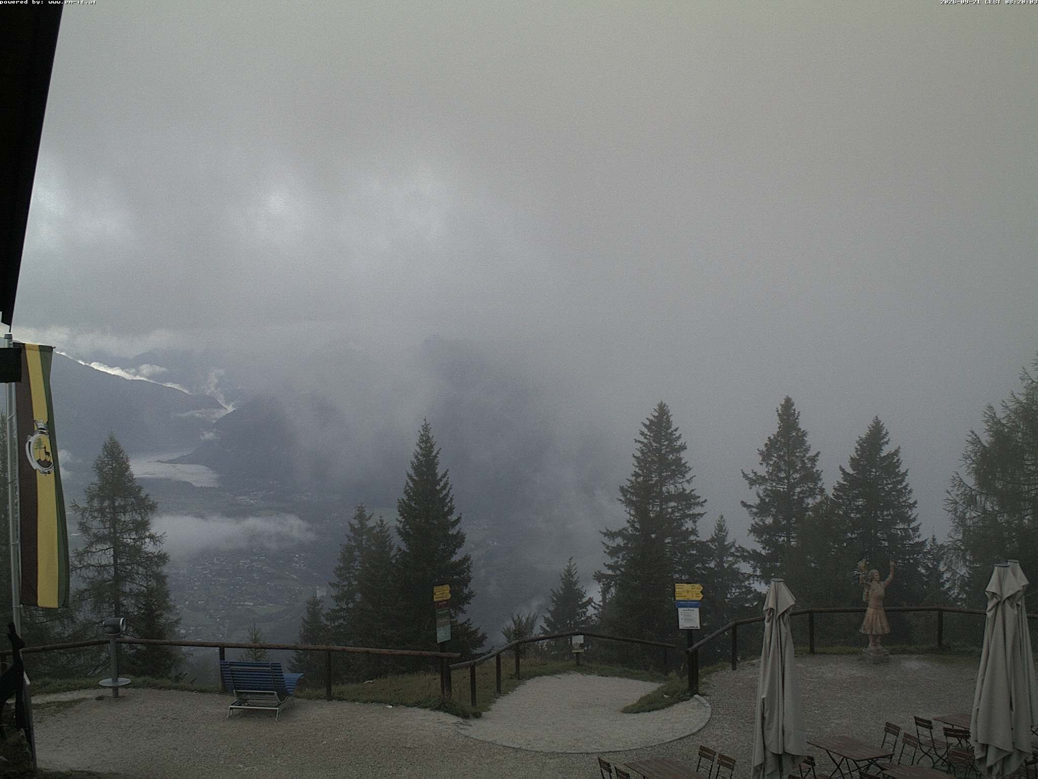 Archiv Foto Webcam Bergstation Katrin (Bad Ischl/Oberösterreich)