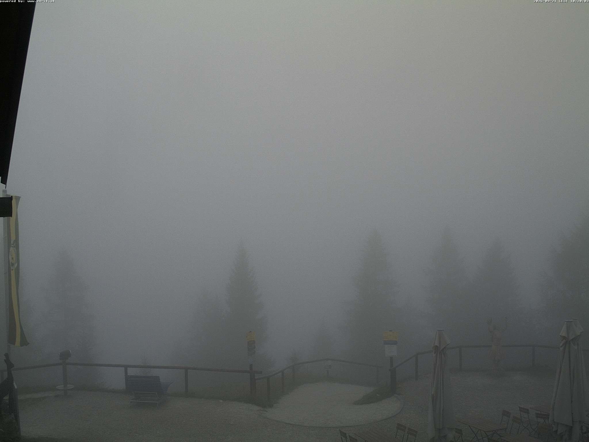 Archiv Foto Webcam Bergstation Katrin (Bad Ischl/Oberösterreich)