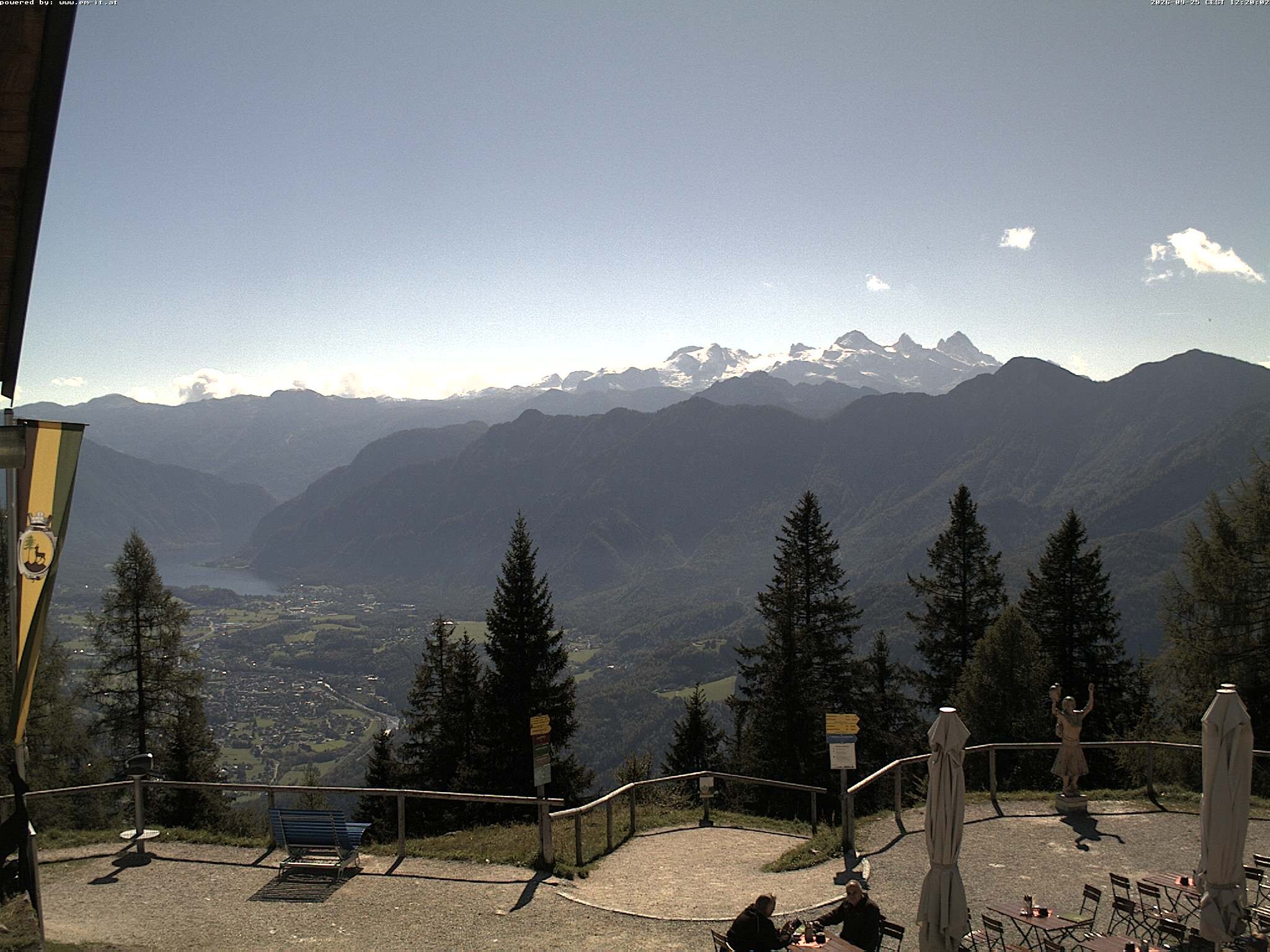 Archiv Foto Webcam Bergstation Katrin (Bad Ischl/Oberösterreich)