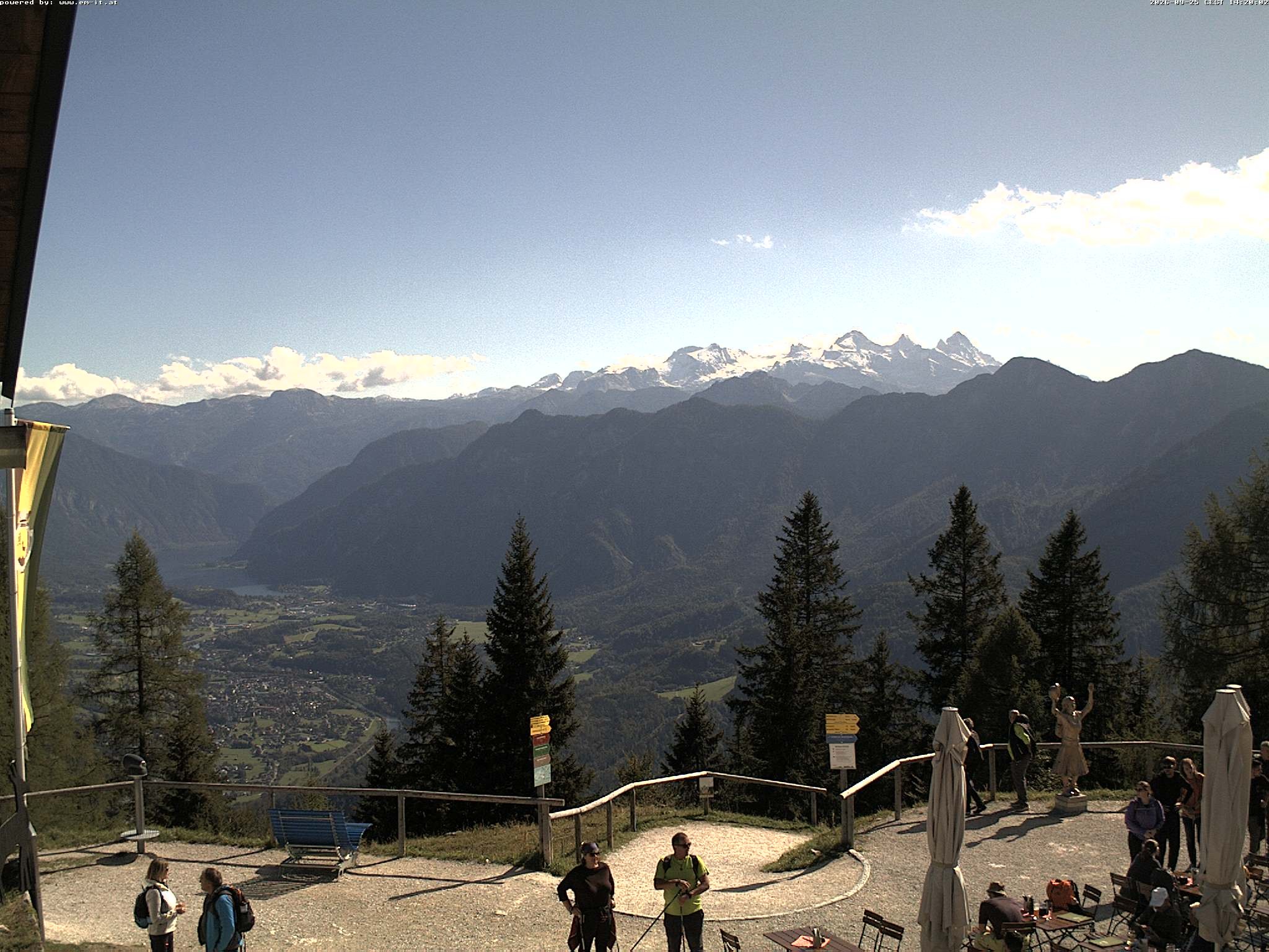 Archiv Foto Webcam Bergstation Katrin (Bad Ischl/Oberösterreich)