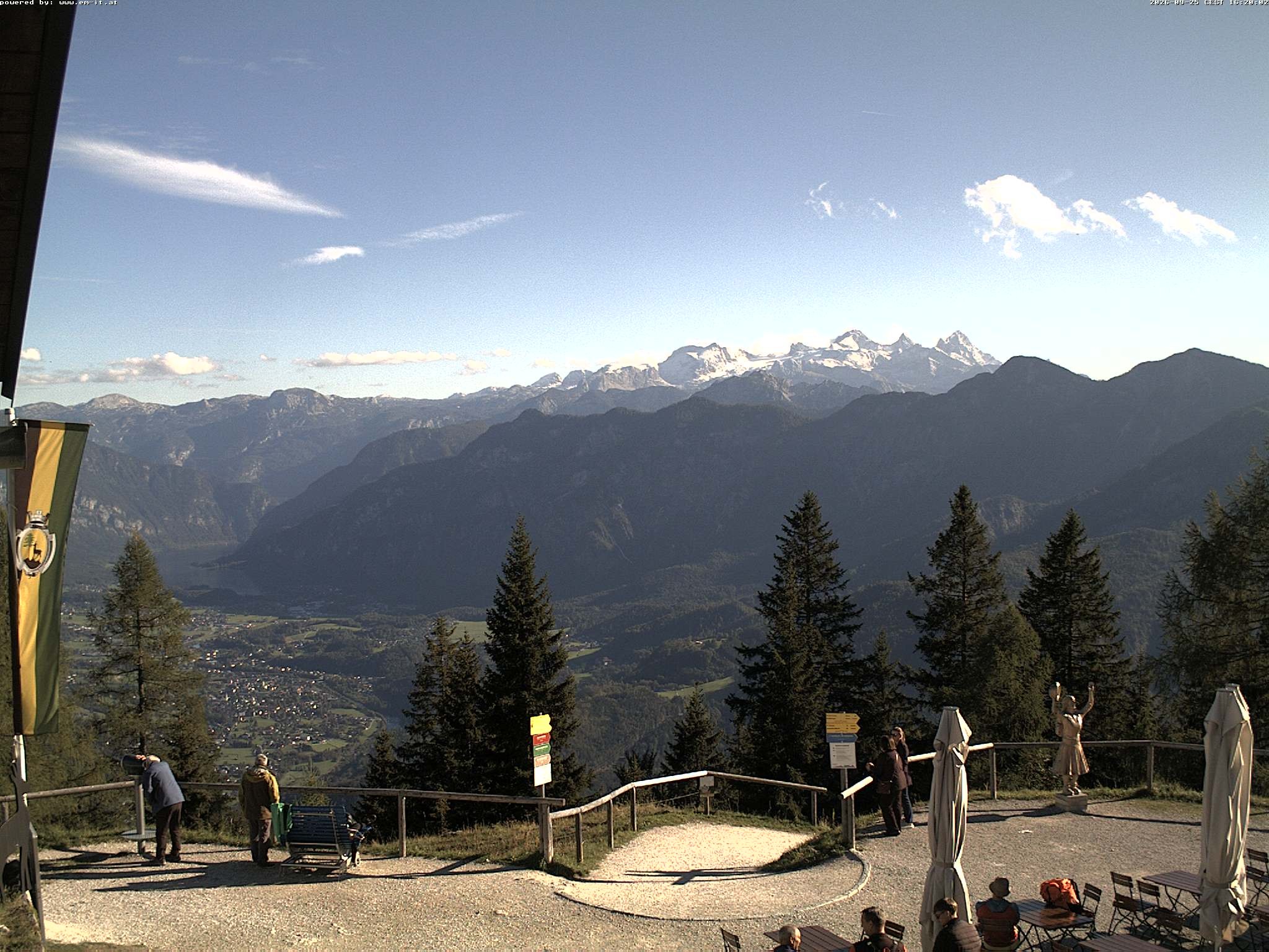 Archiv Foto Webcam Bergstation Katrin (Bad Ischl/Oberösterreich)