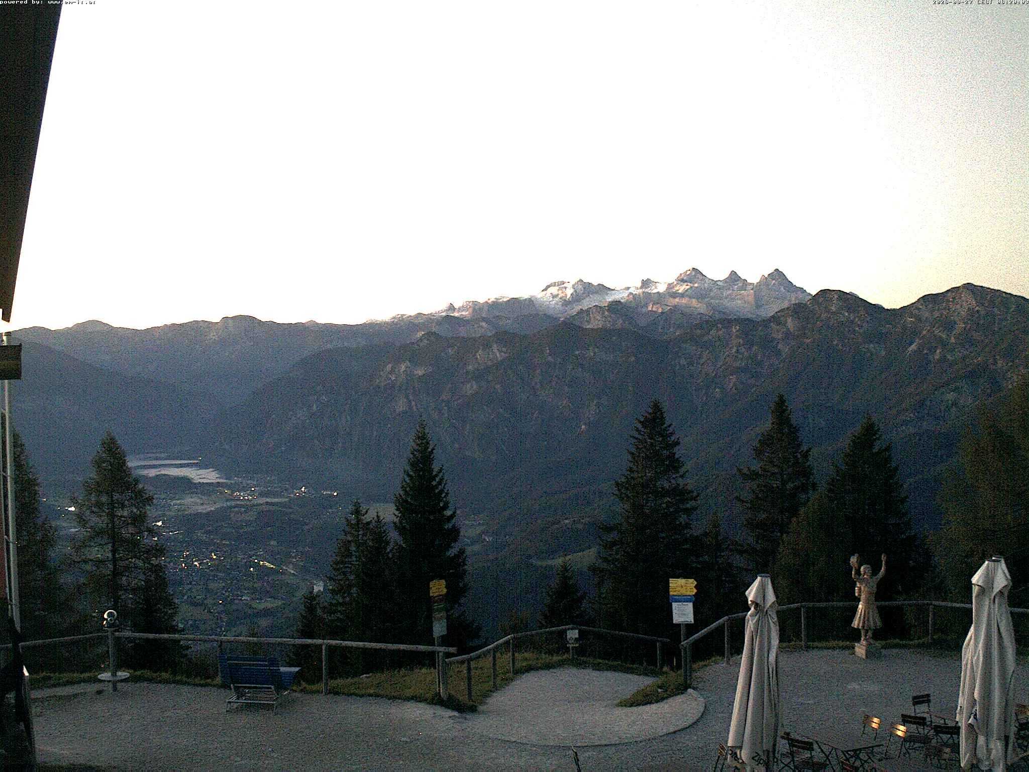Archiv Foto Webcam Bergstation Katrin (Bad Ischl/Oberösterreich)