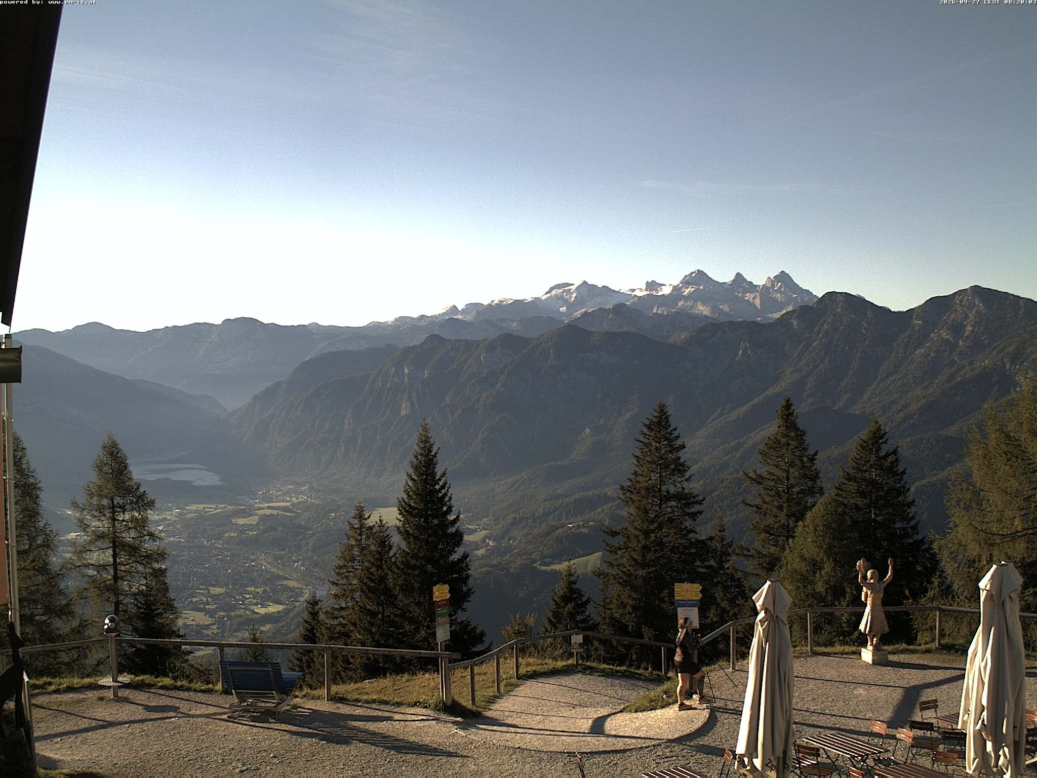 Archiv Foto Webcam Bergstation Katrin (Bad Ischl/Oberösterreich)