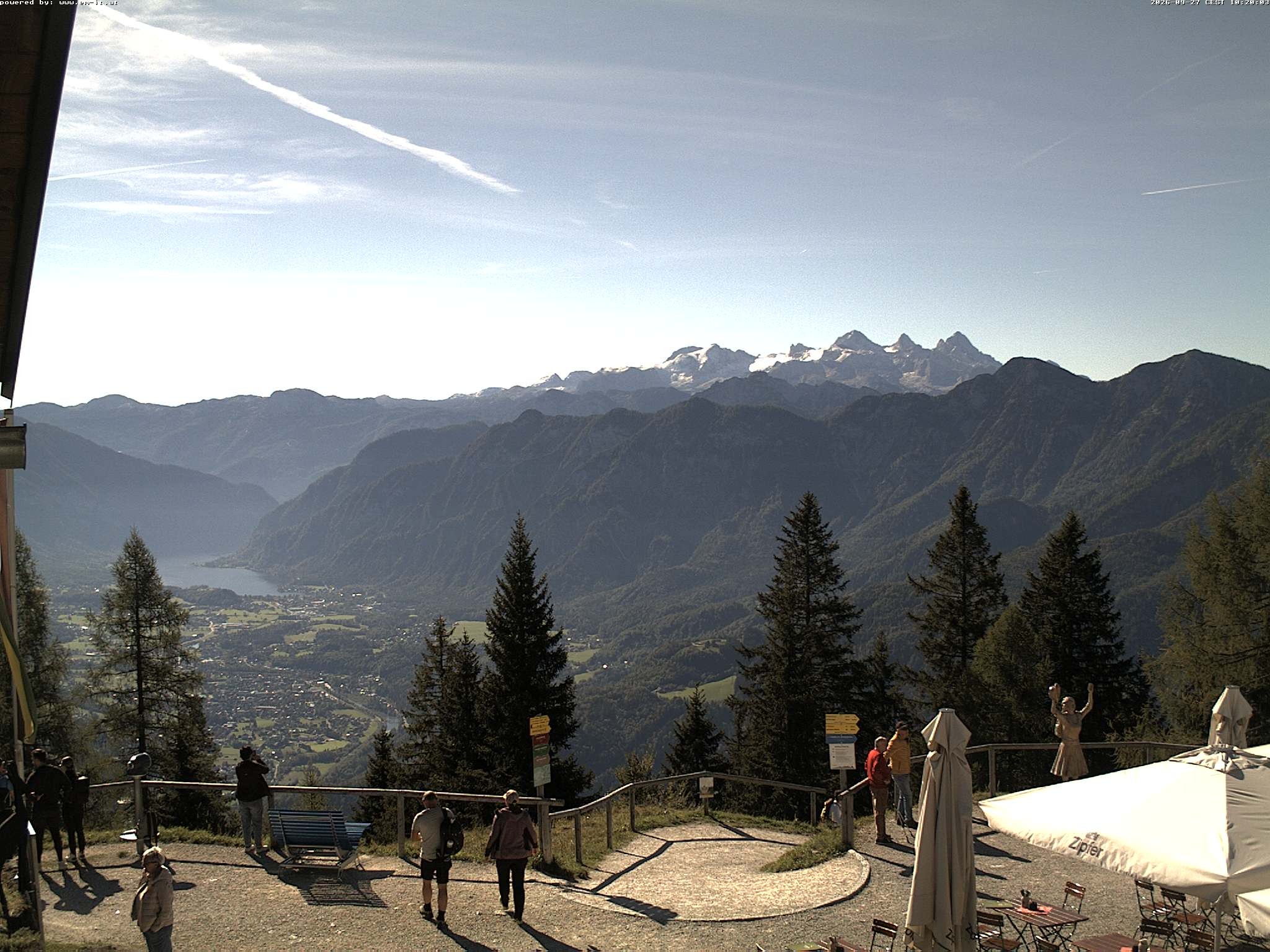 Archiv Foto Webcam Bergstation Katrin (Bad Ischl/Oberösterreich)