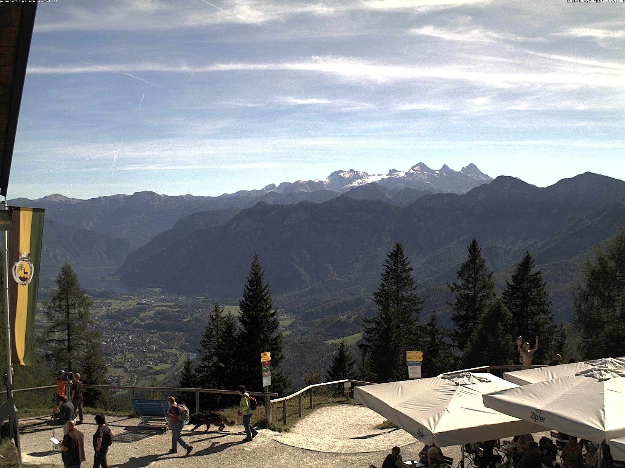 Archiv Foto Webcam Bergstation Katrin (Bad Ischl/Oberösterreich)