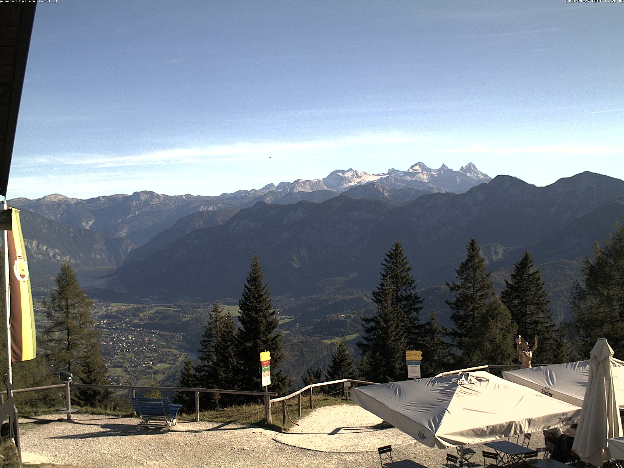 Archiv Foto Webcam Bergstation Katrin (Bad Ischl/Oberösterreich)