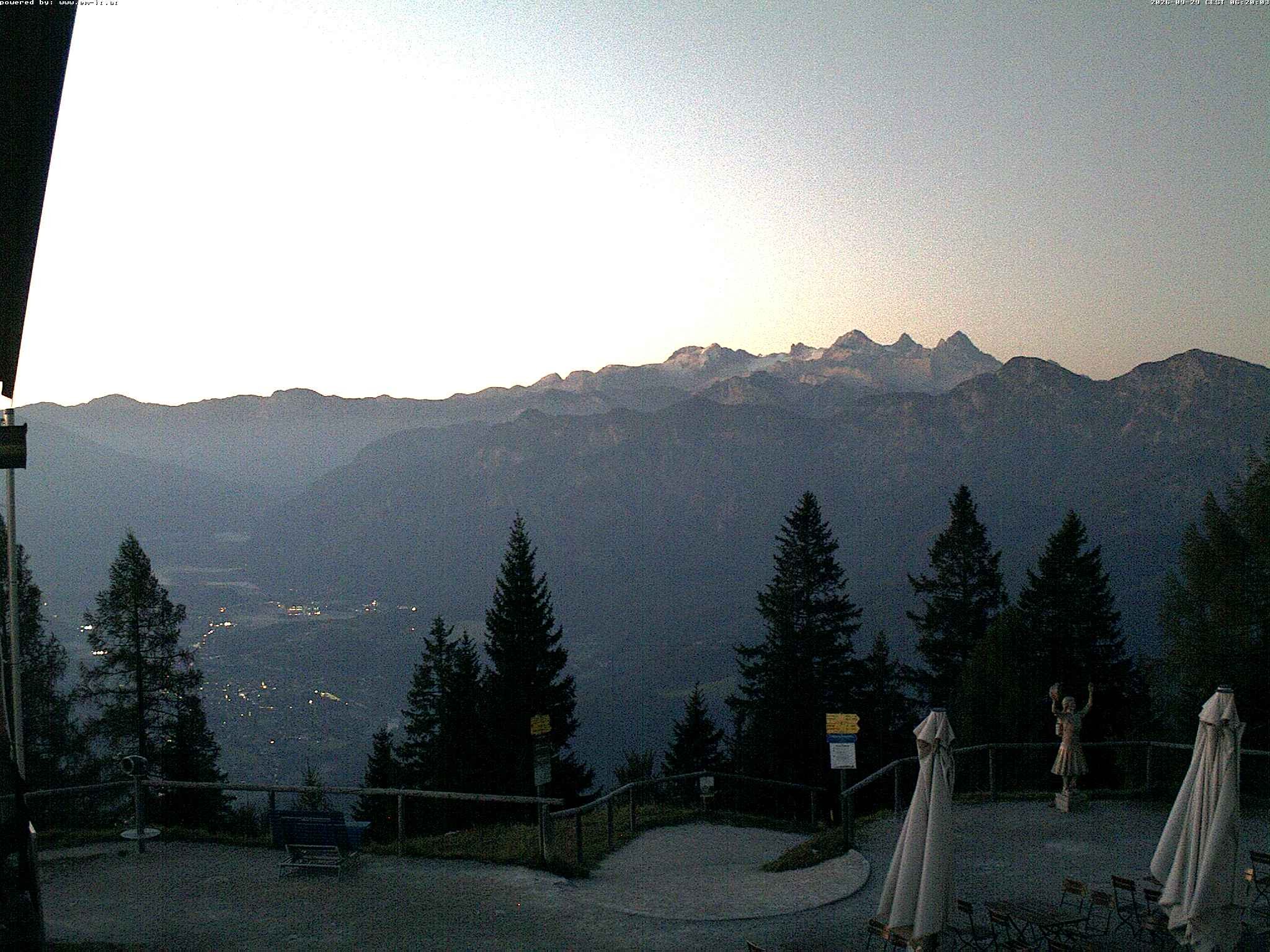 Archiv Foto Webcam Bergstation Katrin (Bad Ischl/Oberösterreich)