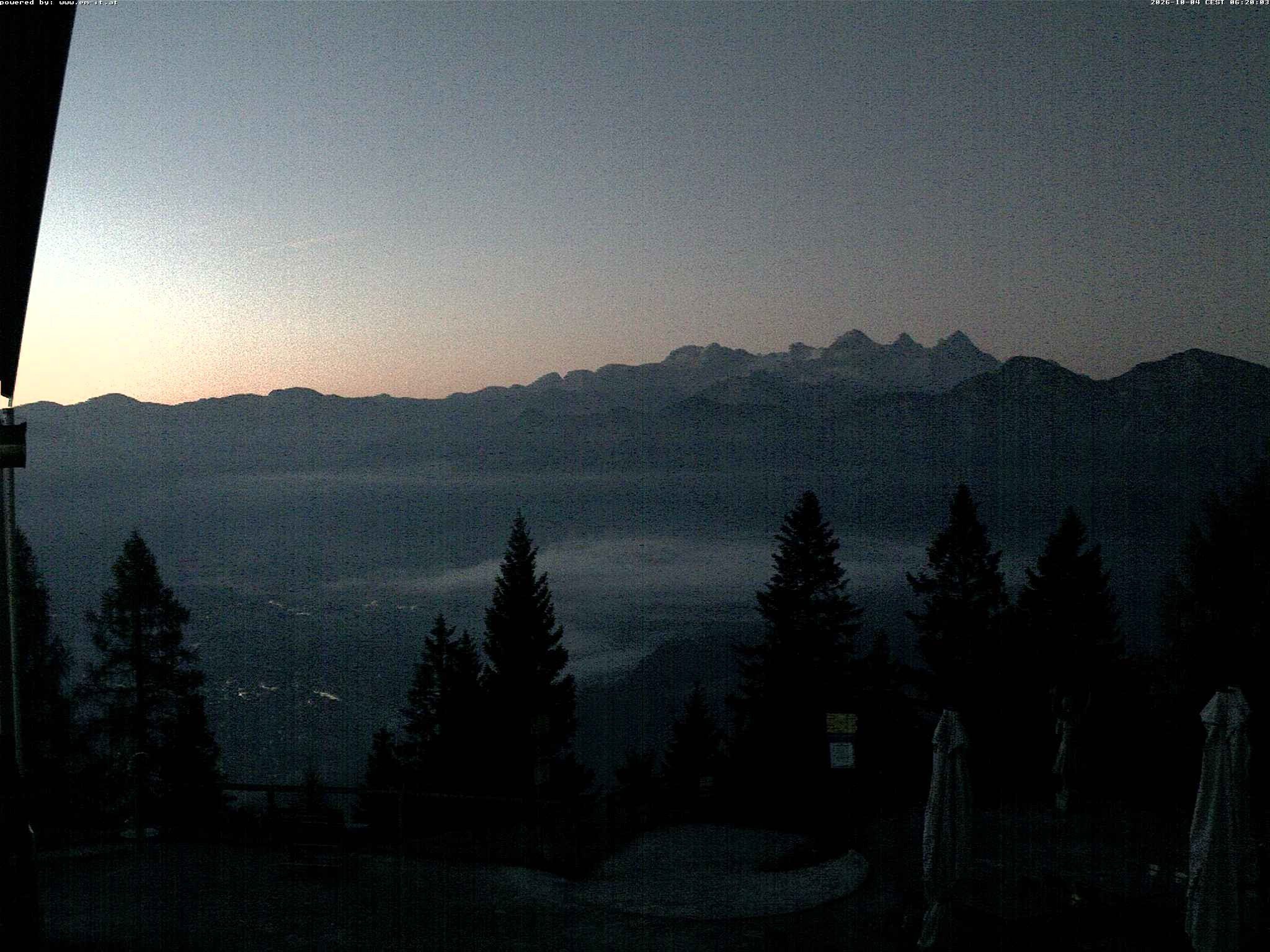 Archiv Foto Webcam Bergstation Katrin (Bad Ischl/Oberösterreich)