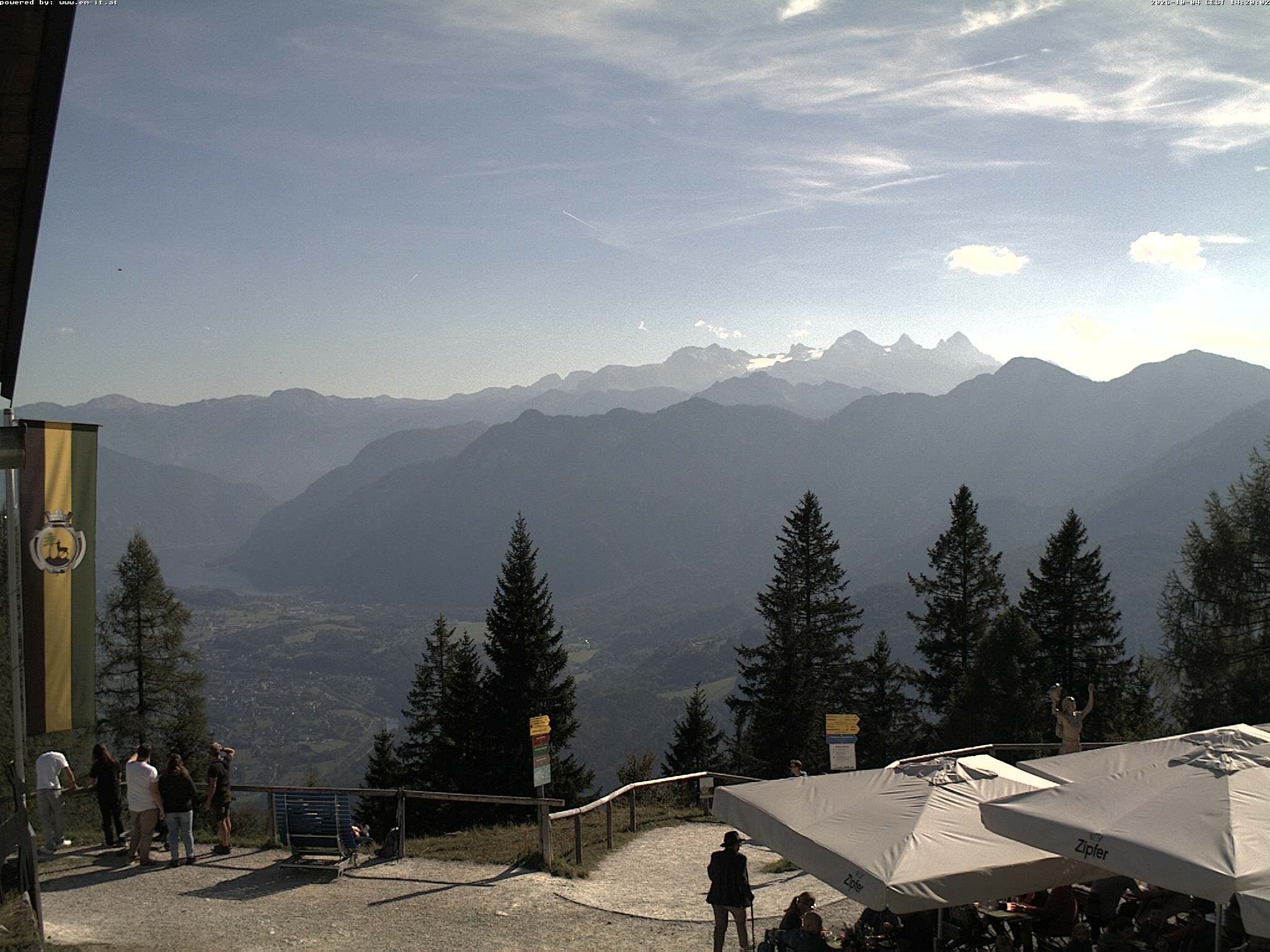 Archiv Foto Webcam Bergstation Katrin (Bad Ischl/Oberösterreich)