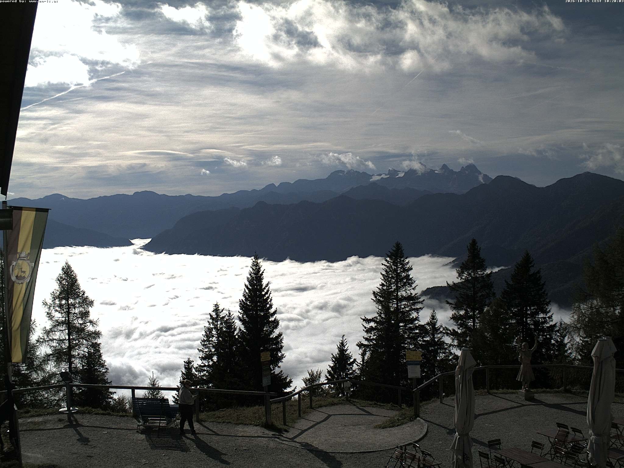 Archiv Foto Webcam Bergstation Katrin (Bad Ischl/Oberösterreich)