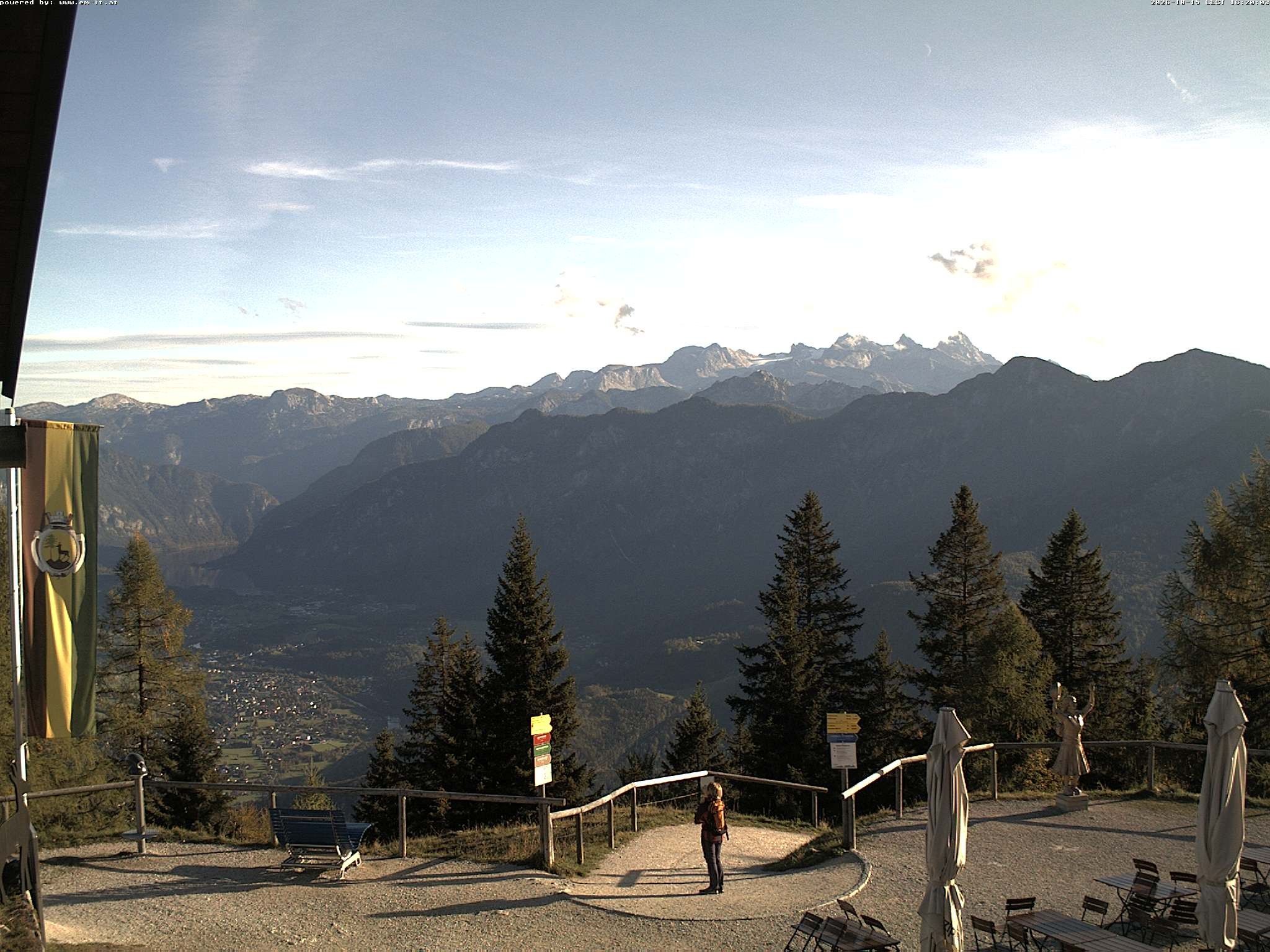 Archiv Foto Webcam Bergstation Katrin (Bad Ischl/Oberösterreich)