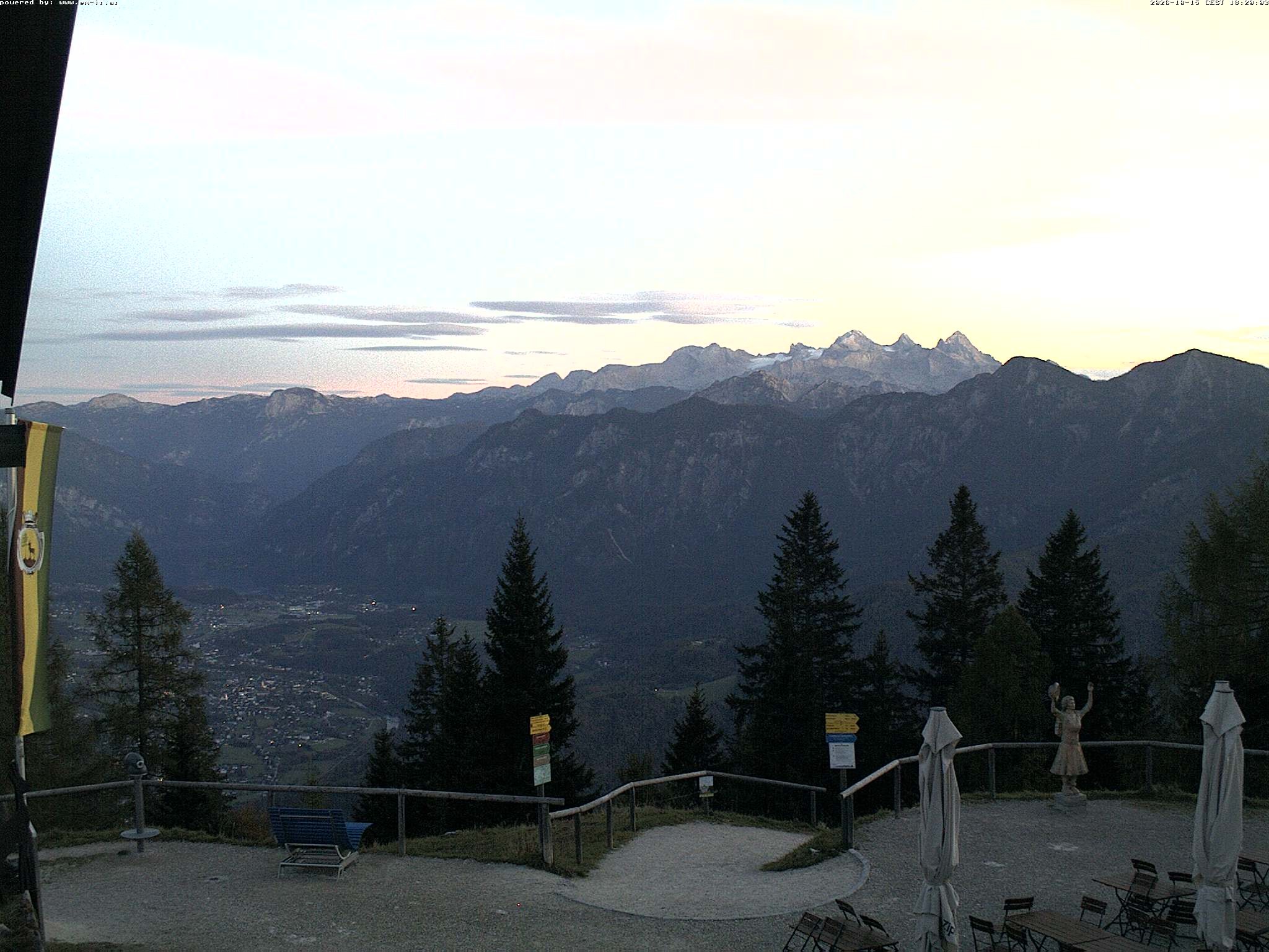 Archiv Foto Webcam Bergstation Katrin (Bad Ischl/Oberösterreich)