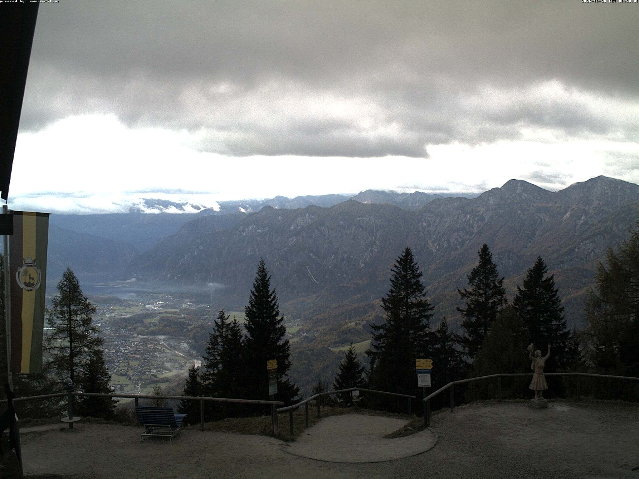 Archiv Foto Webcam Bergstation Katrin (Bad Ischl/Oberösterreich)