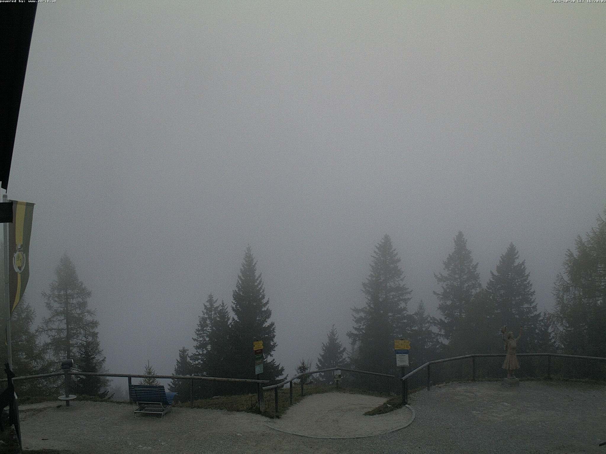 Archiv Foto Webcam Bergstation Katrin (Bad Ischl/Oberösterreich)