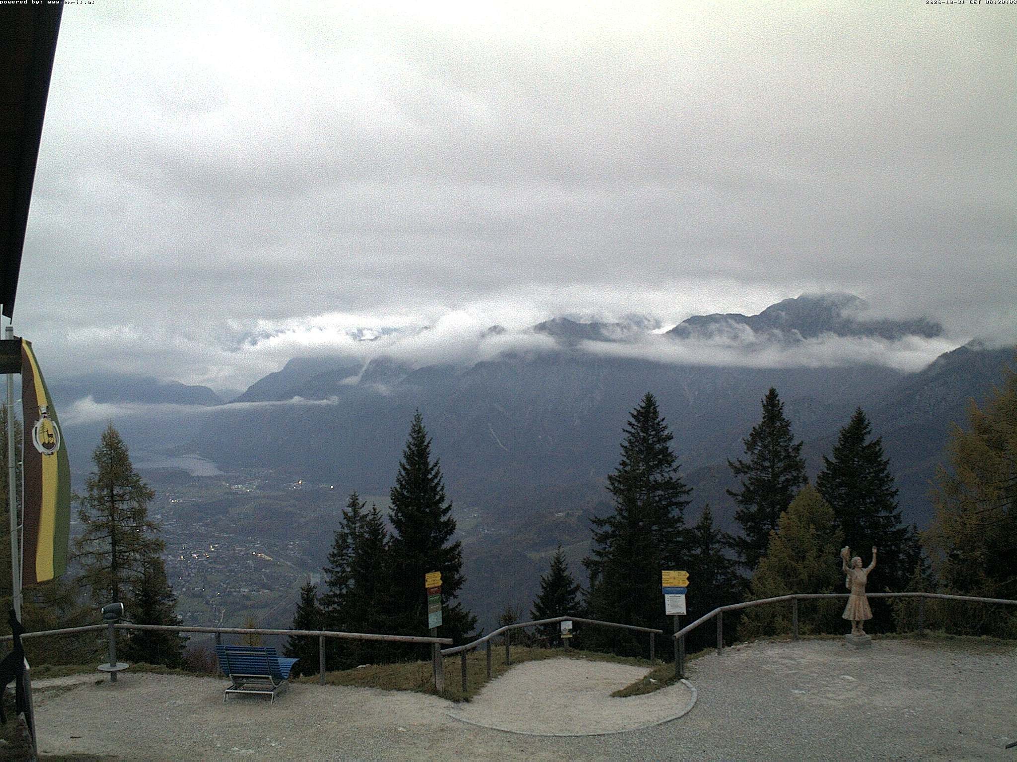 Archiv Foto Webcam Bergstation Katrin (Bad Ischl/Oberösterreich)