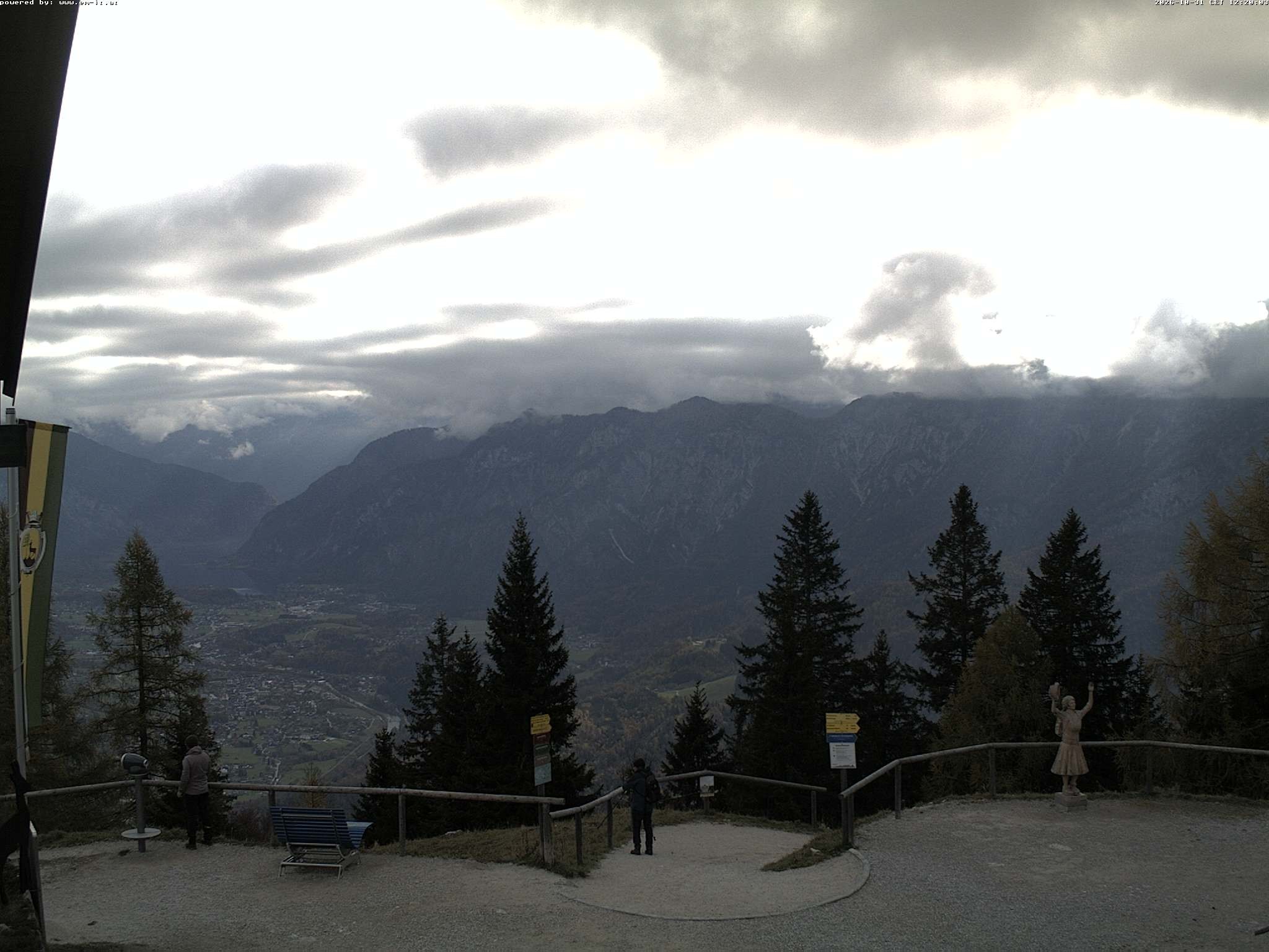 Archiv Foto Webcam Bergstation Katrin (Bad Ischl/Oberösterreich)