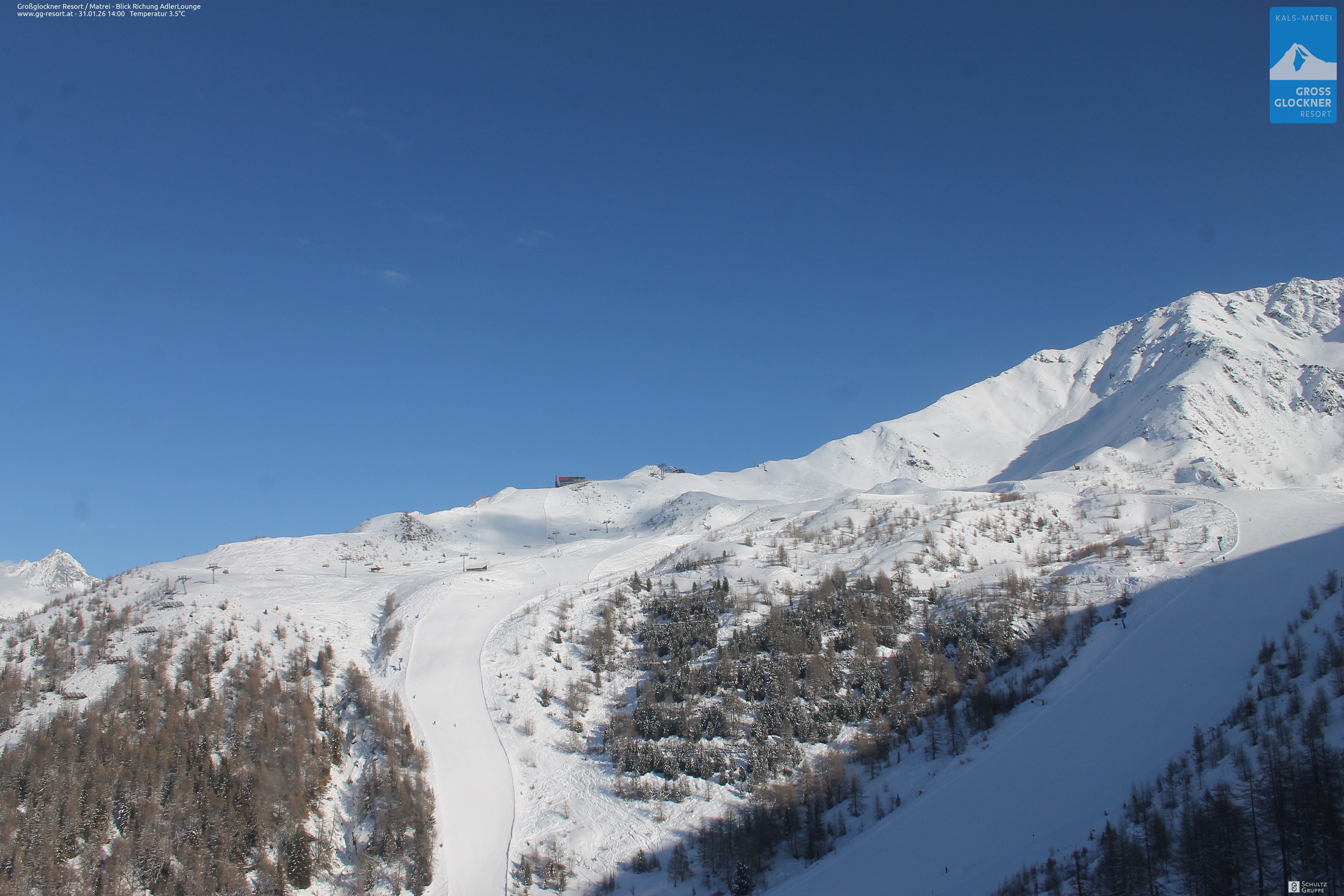 Archiv Foto Webcam Adler Lounge, Großglockner, Tirol
