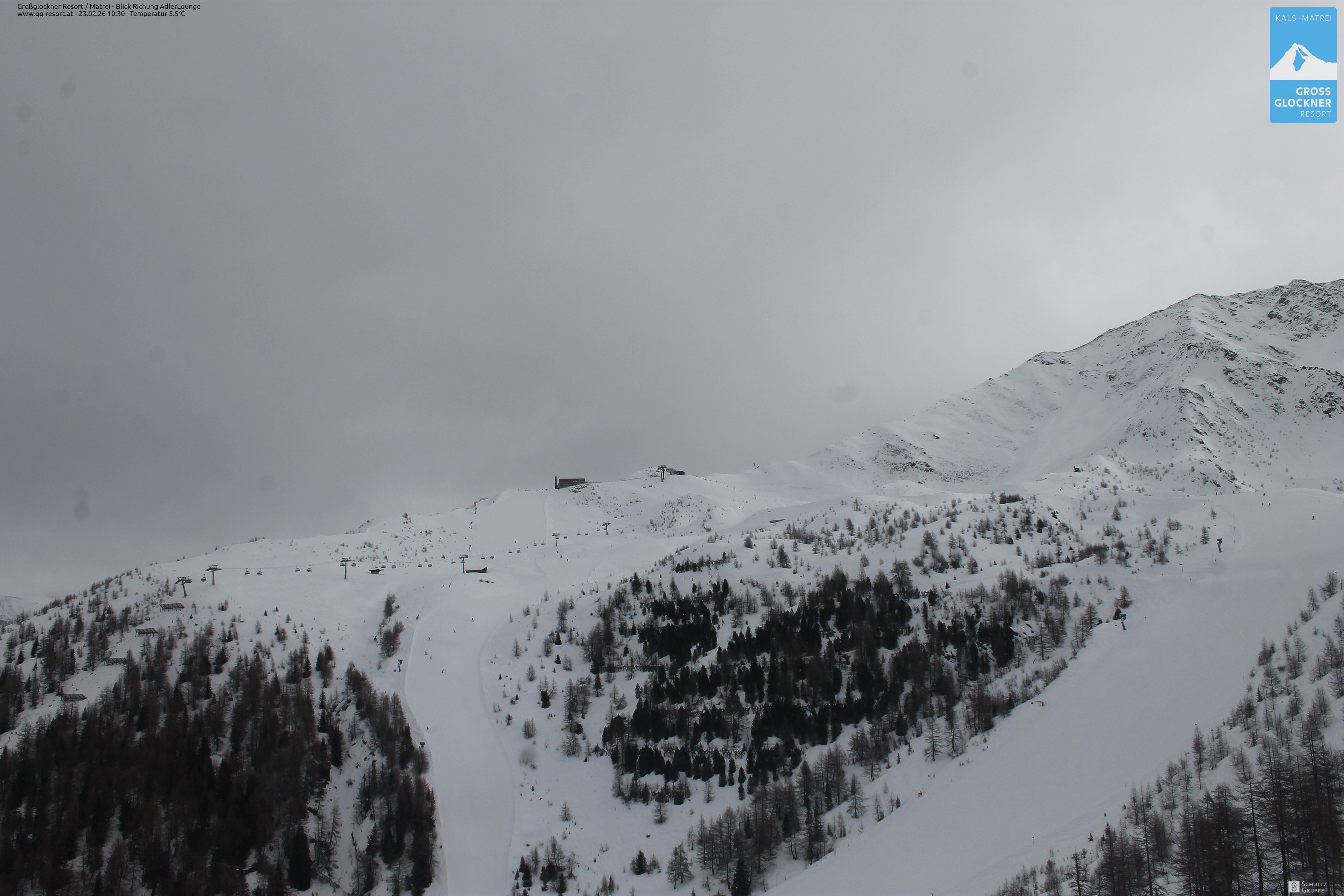 Archived image Webcam Adler Lounge mountain hut, Tyrol