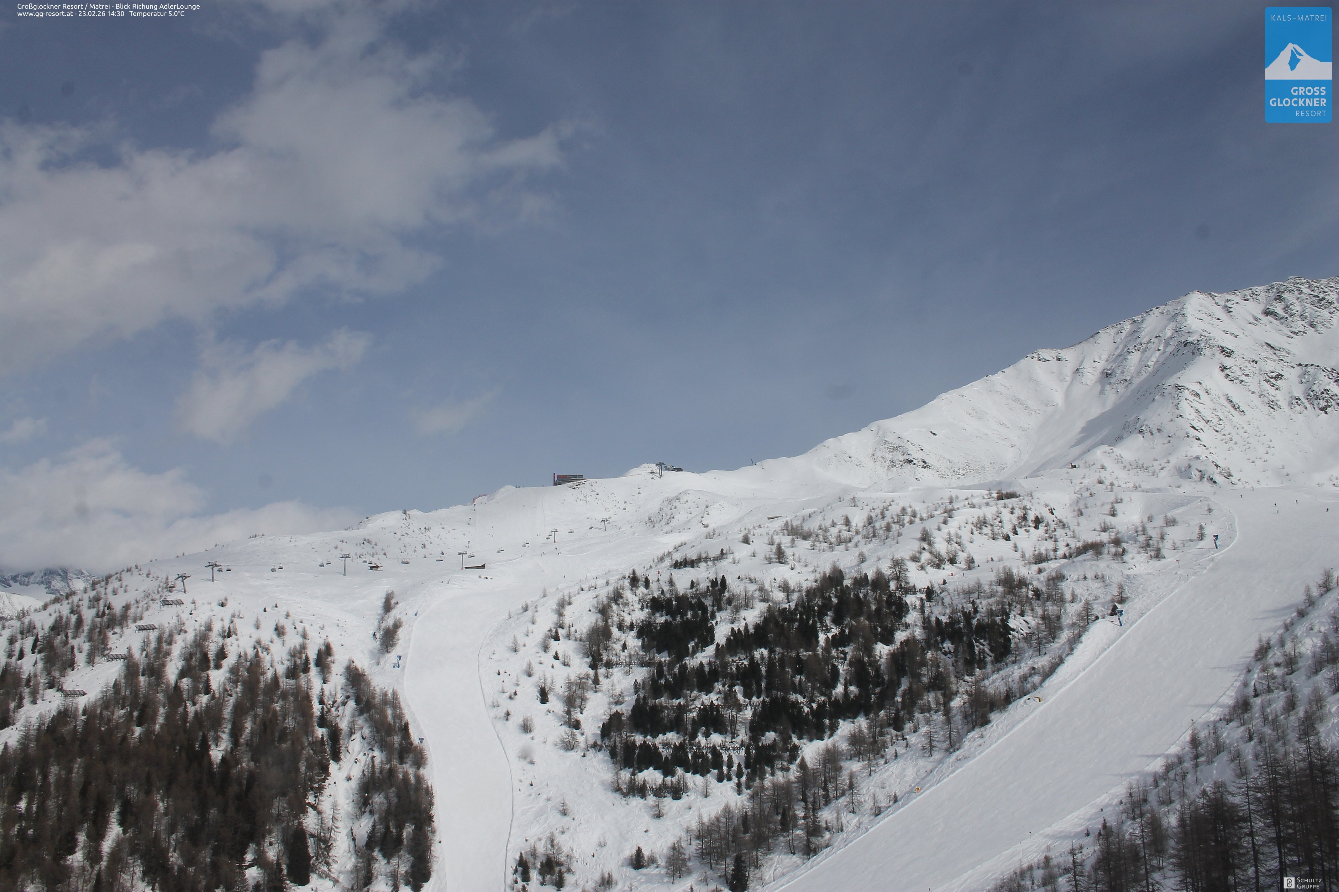 Archived image Webcam Adler Lounge mountain hut, Tyrol