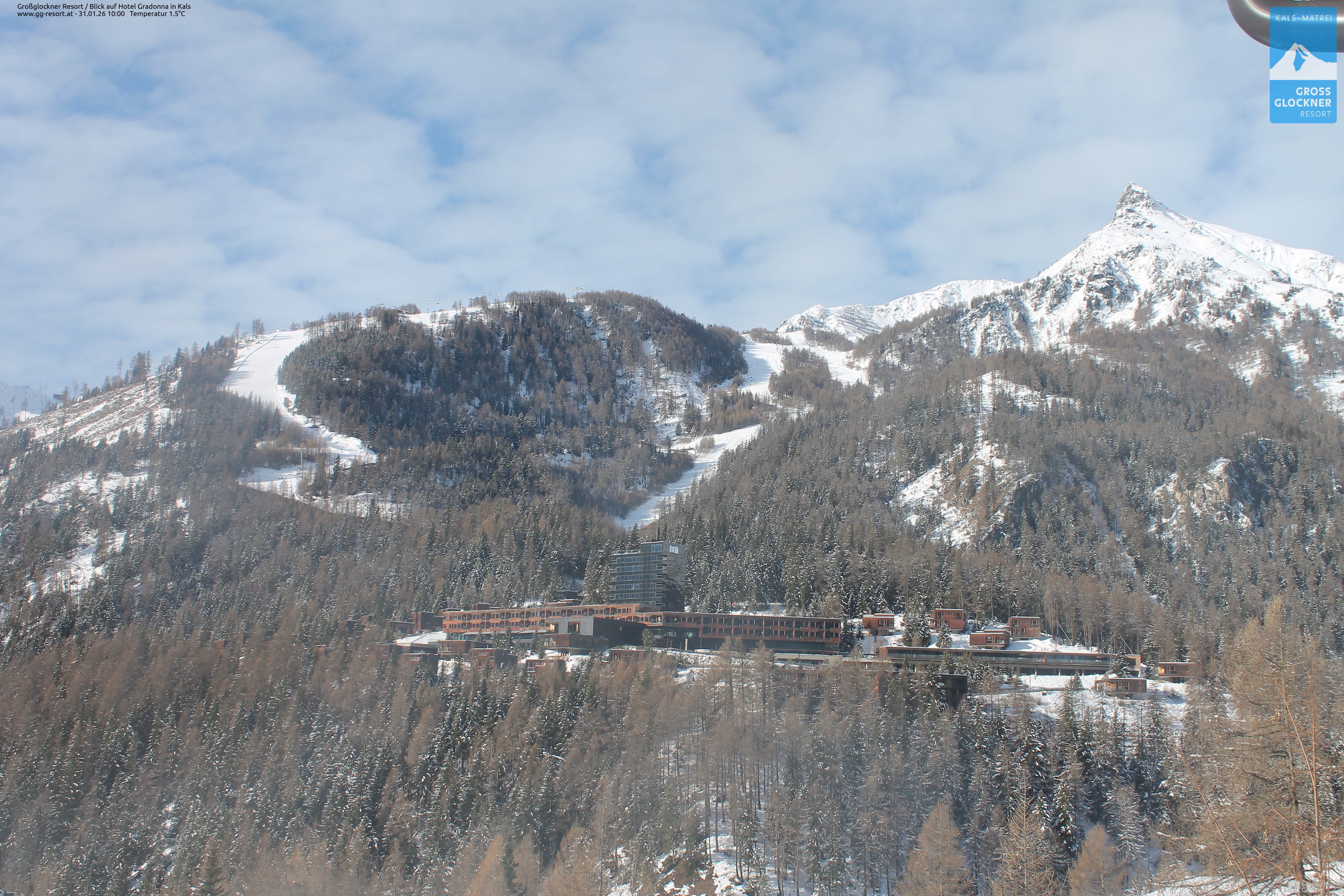 Archiv Foto Webcam Gradonna Mountain Resort am Großglockner