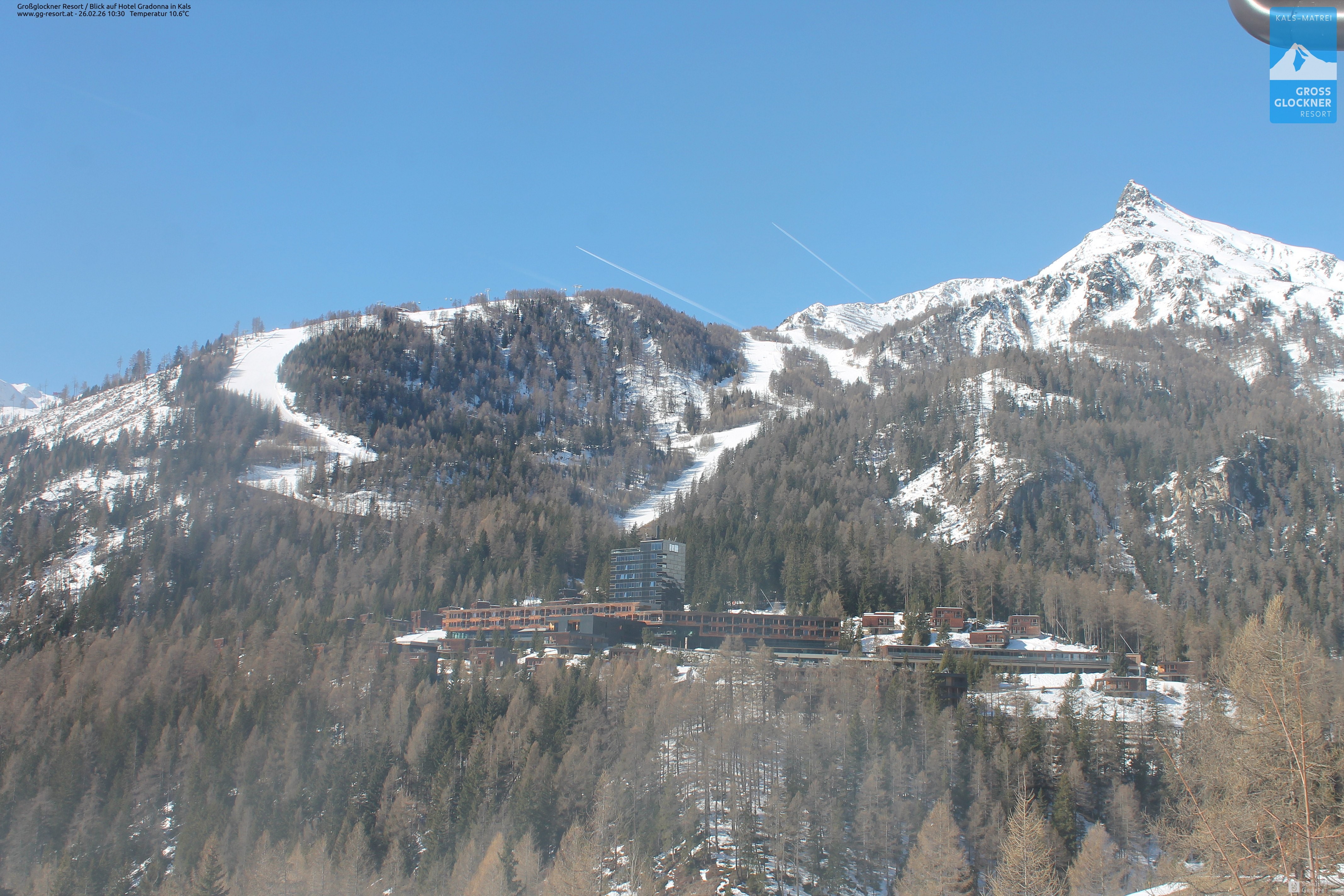 Archived image Webcam Gradonna Mountain Resort at Großglockner mountain