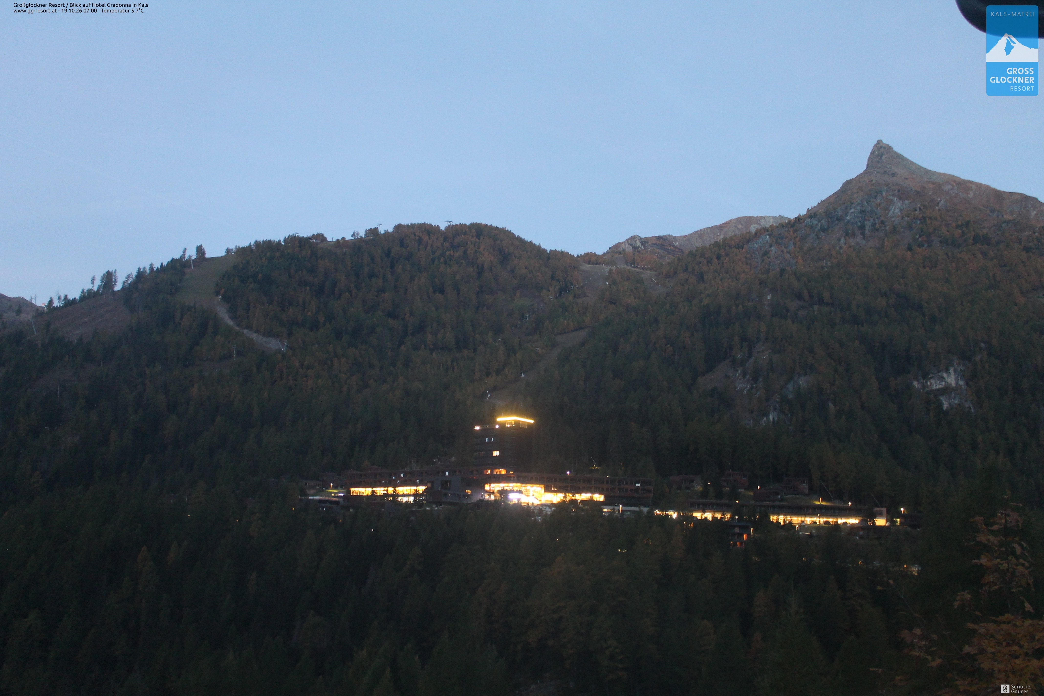 Archiv Foto Webcam Gradonna Mountain Resort am Großglockner