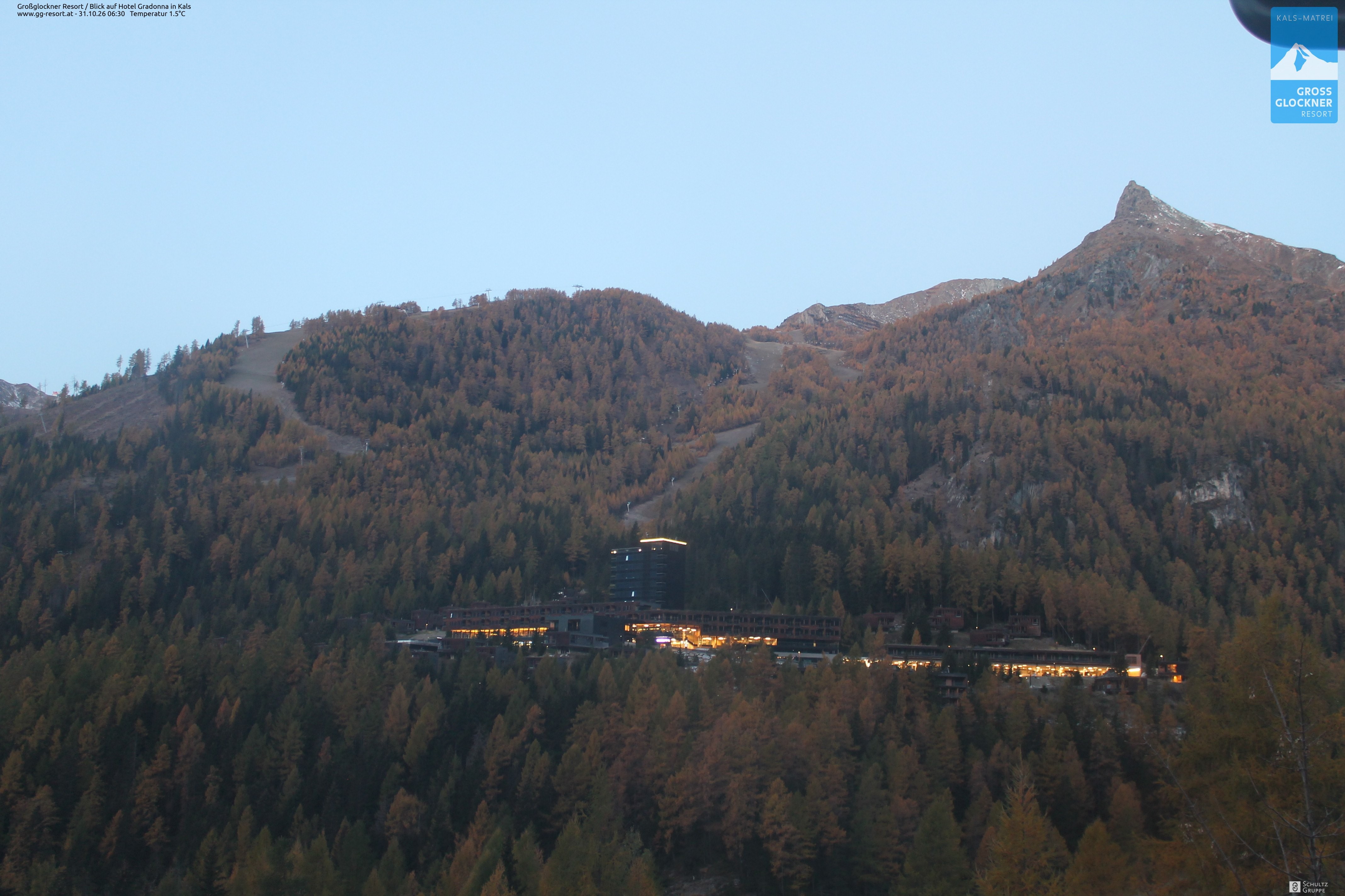 Archiv Foto Webcam Gradonna Mountain Resort am Großglockner
