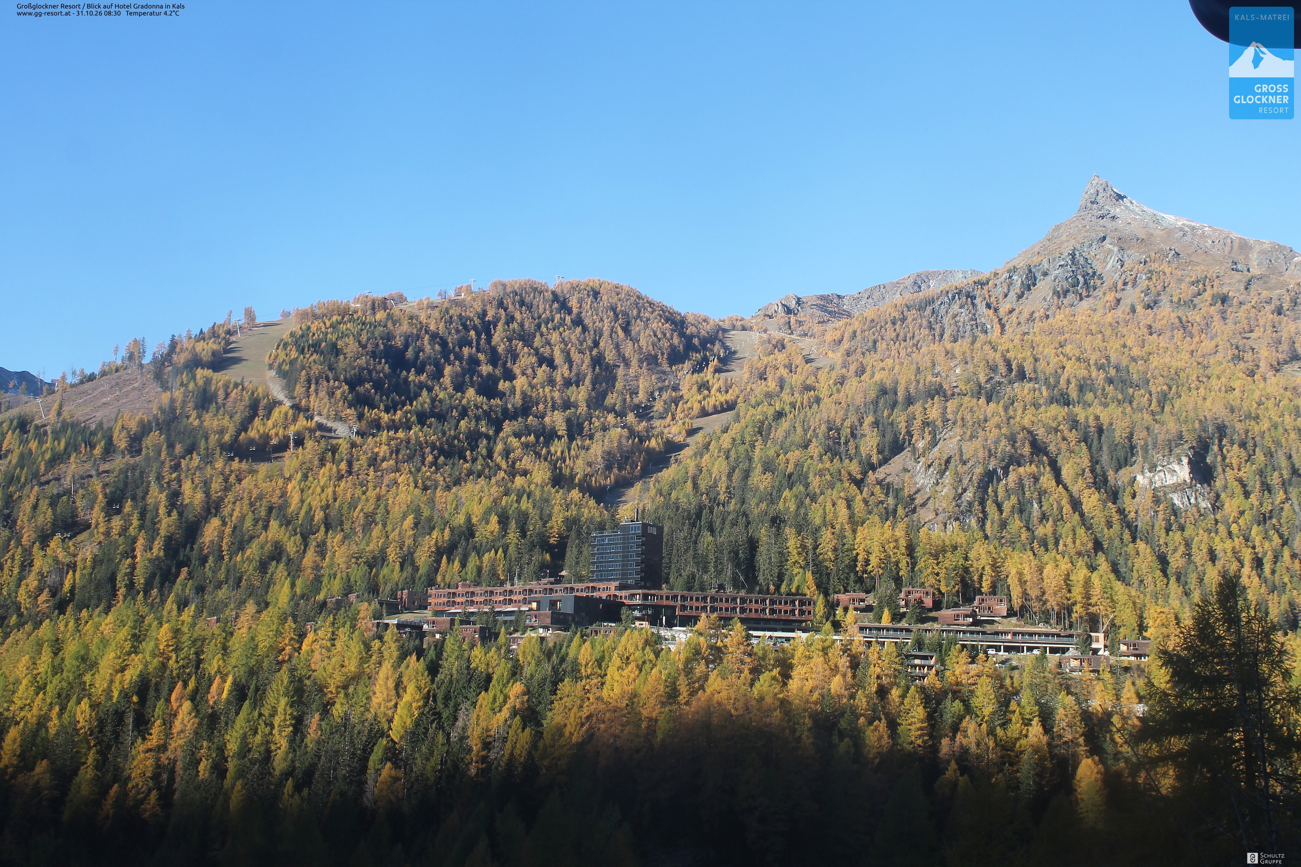 Archiv Foto Webcam Gradonna Mountain Resort am Großglockner