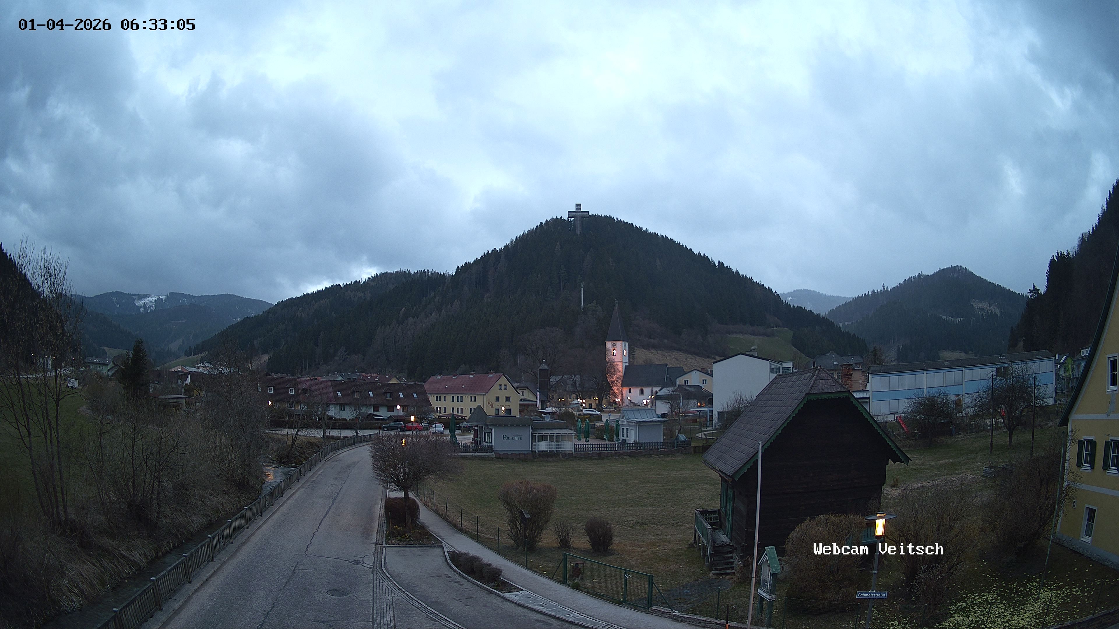 Archived image Webcam pilgrim's cross, Veitsch in Styria