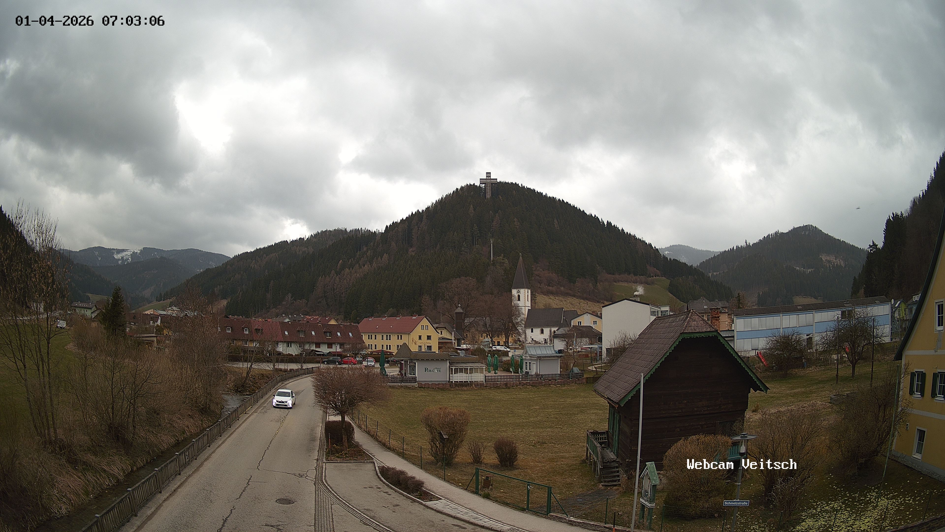 Archived image Webcam pilgrim's cross, Veitsch in Styria