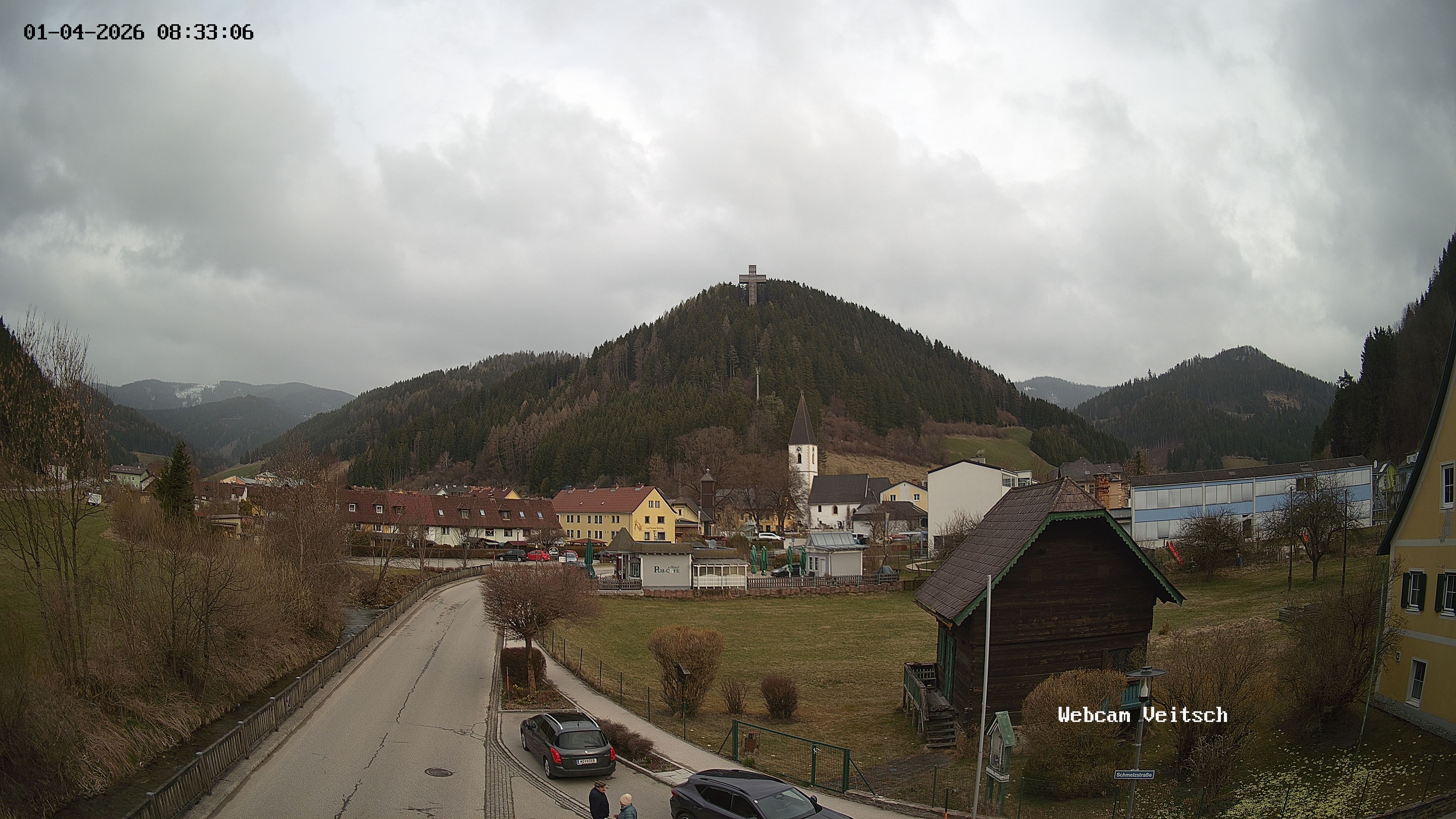 Archived image Webcam pilgrim's cross, Veitsch in Styria