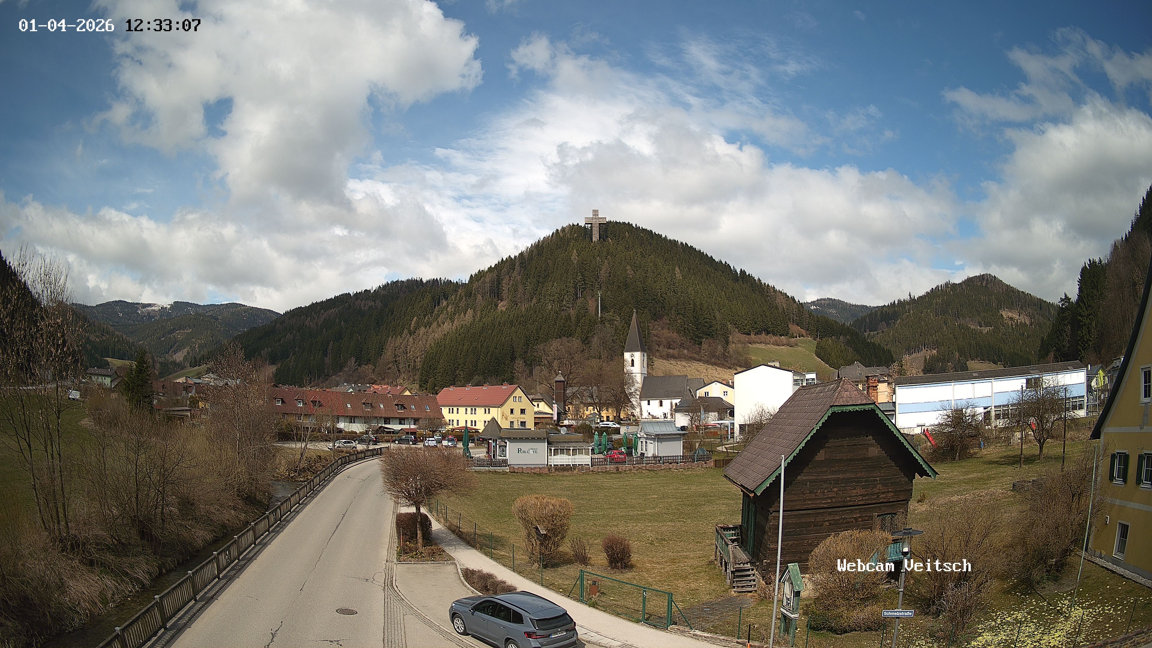 Archived image Webcam pilgrim's cross, Veitsch in Styria