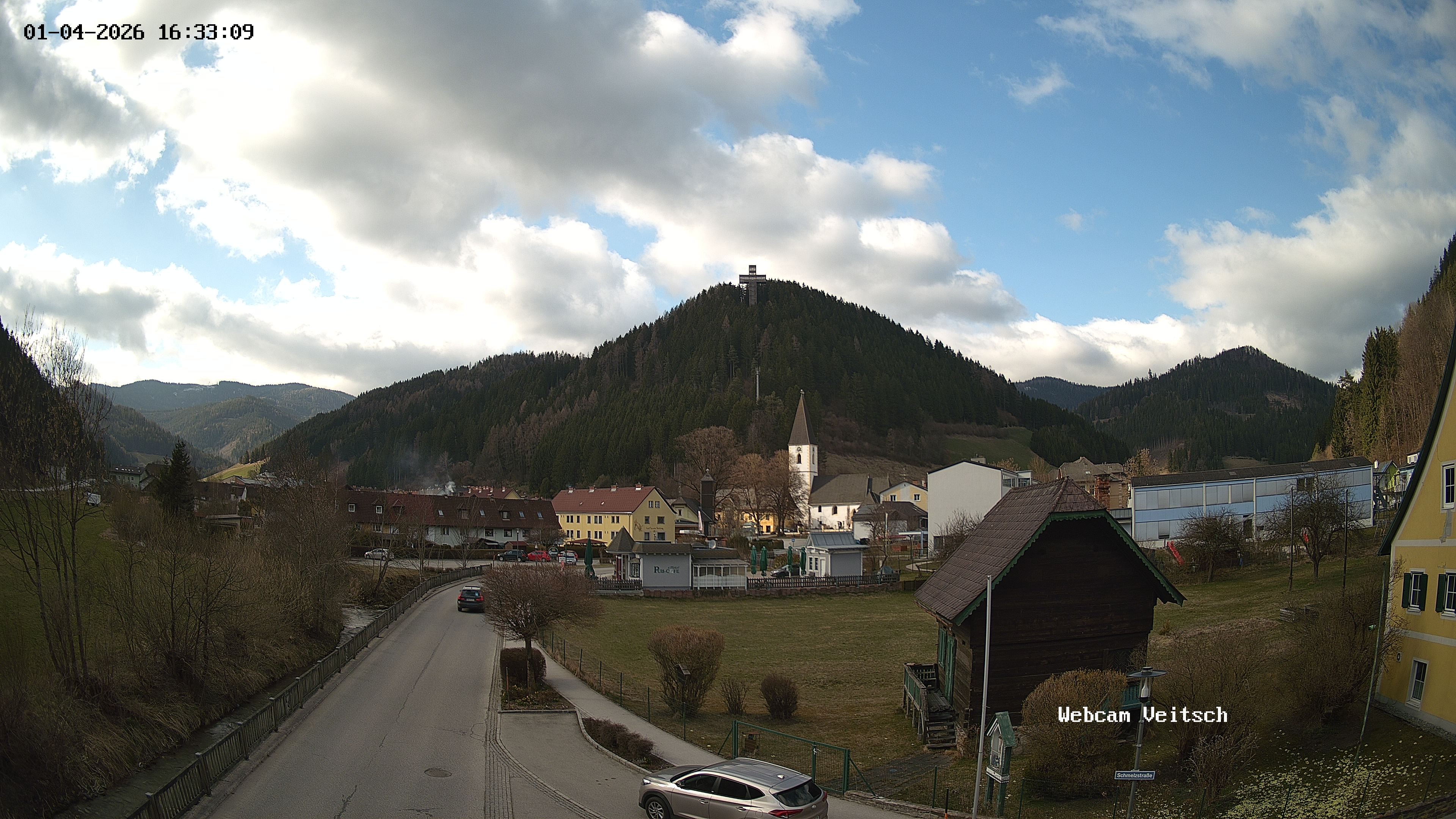 Archived image Webcam pilgrim's cross, Veitsch in Styria