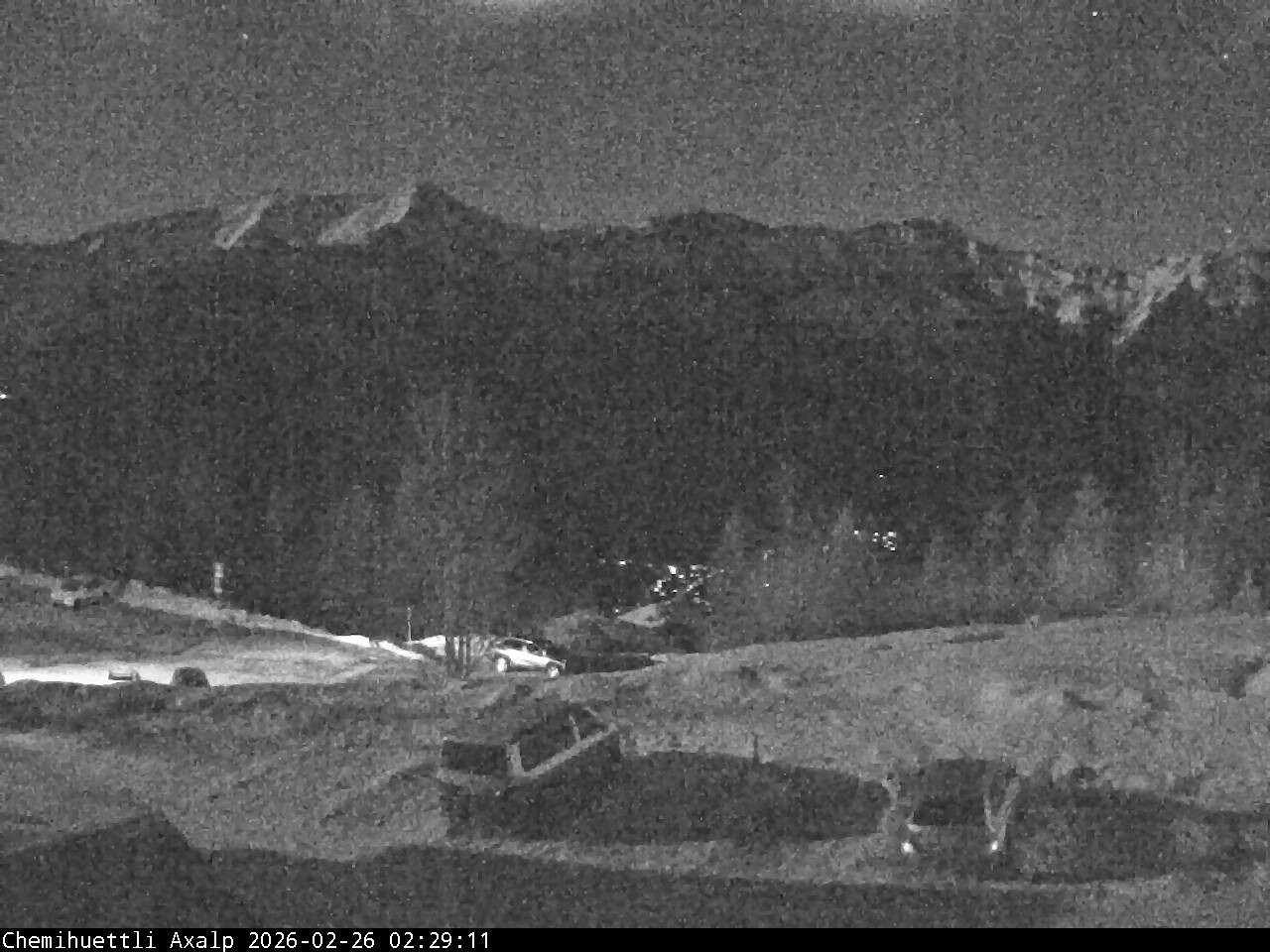 Archived image Webcam Axalp - Chamihüttli