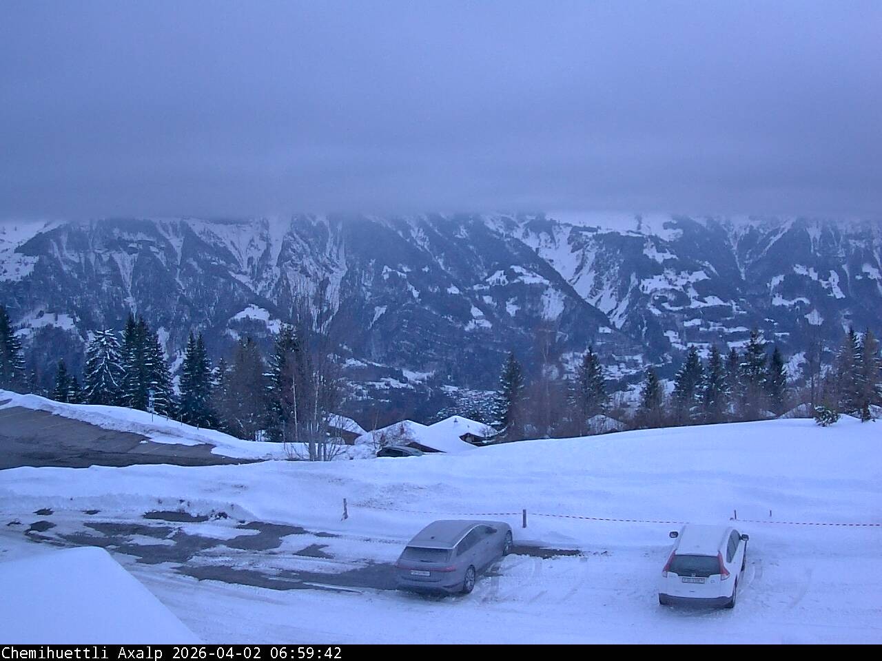 Archiv Foto Webcam Chemihüttli Apartments Axalp