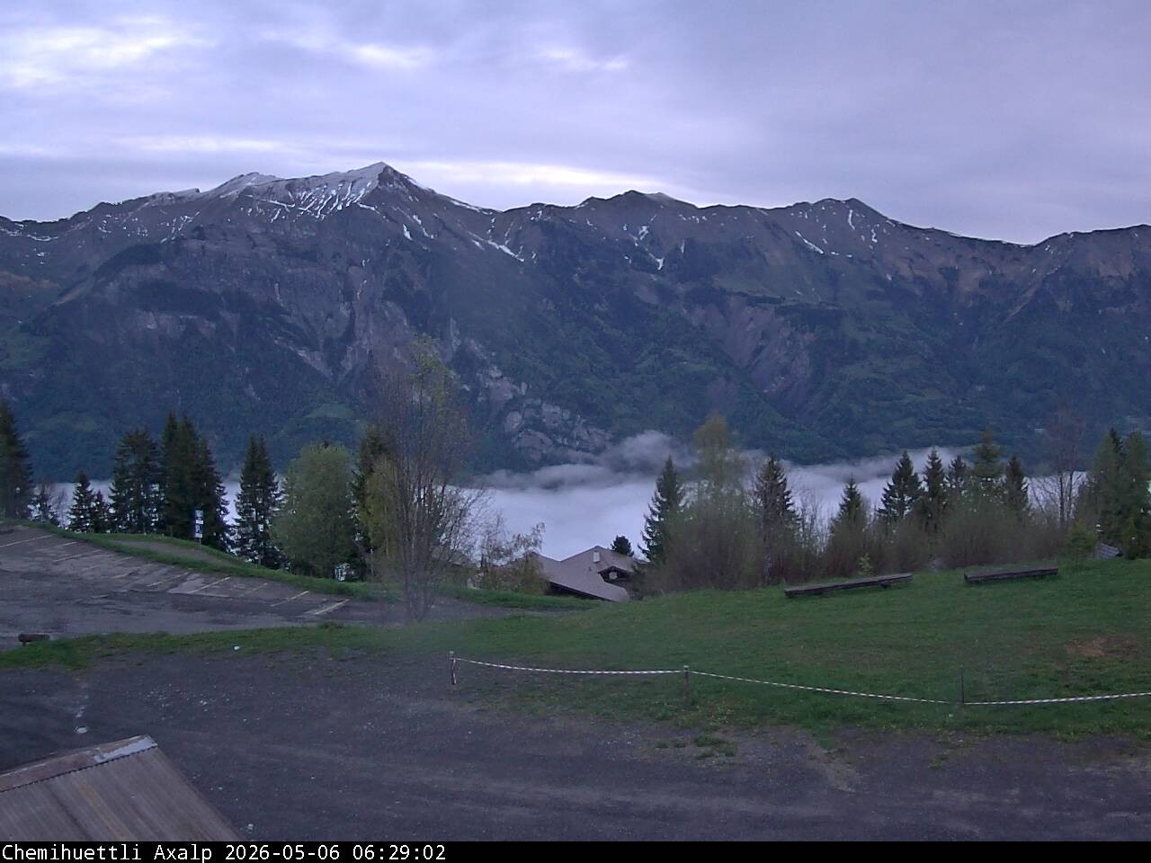 Archived image Webcam Axalp - Chamihüttli