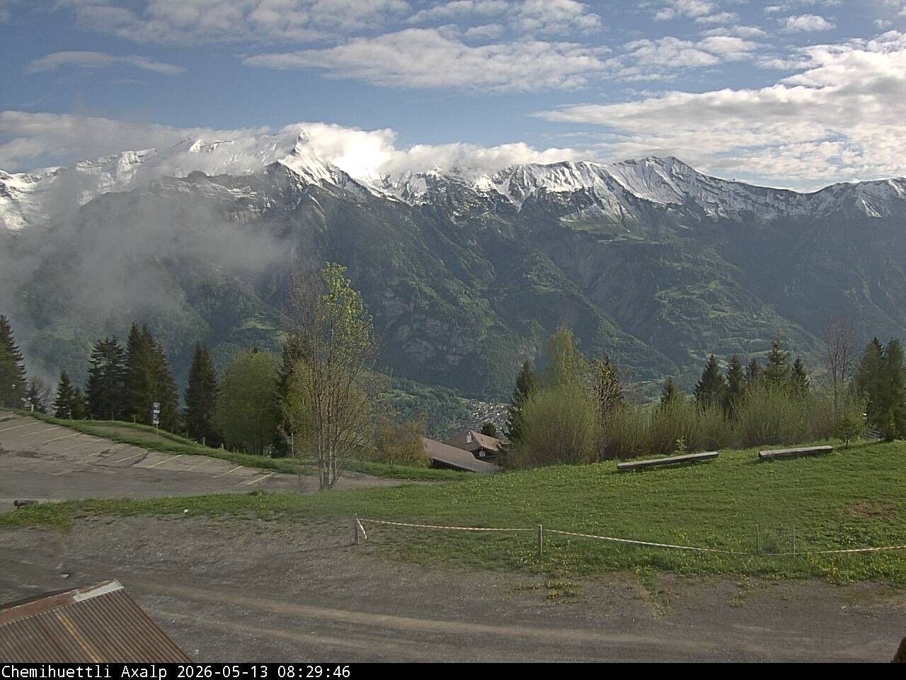 Archiv Foto Webcam Chemihüttli Apartments Axalp