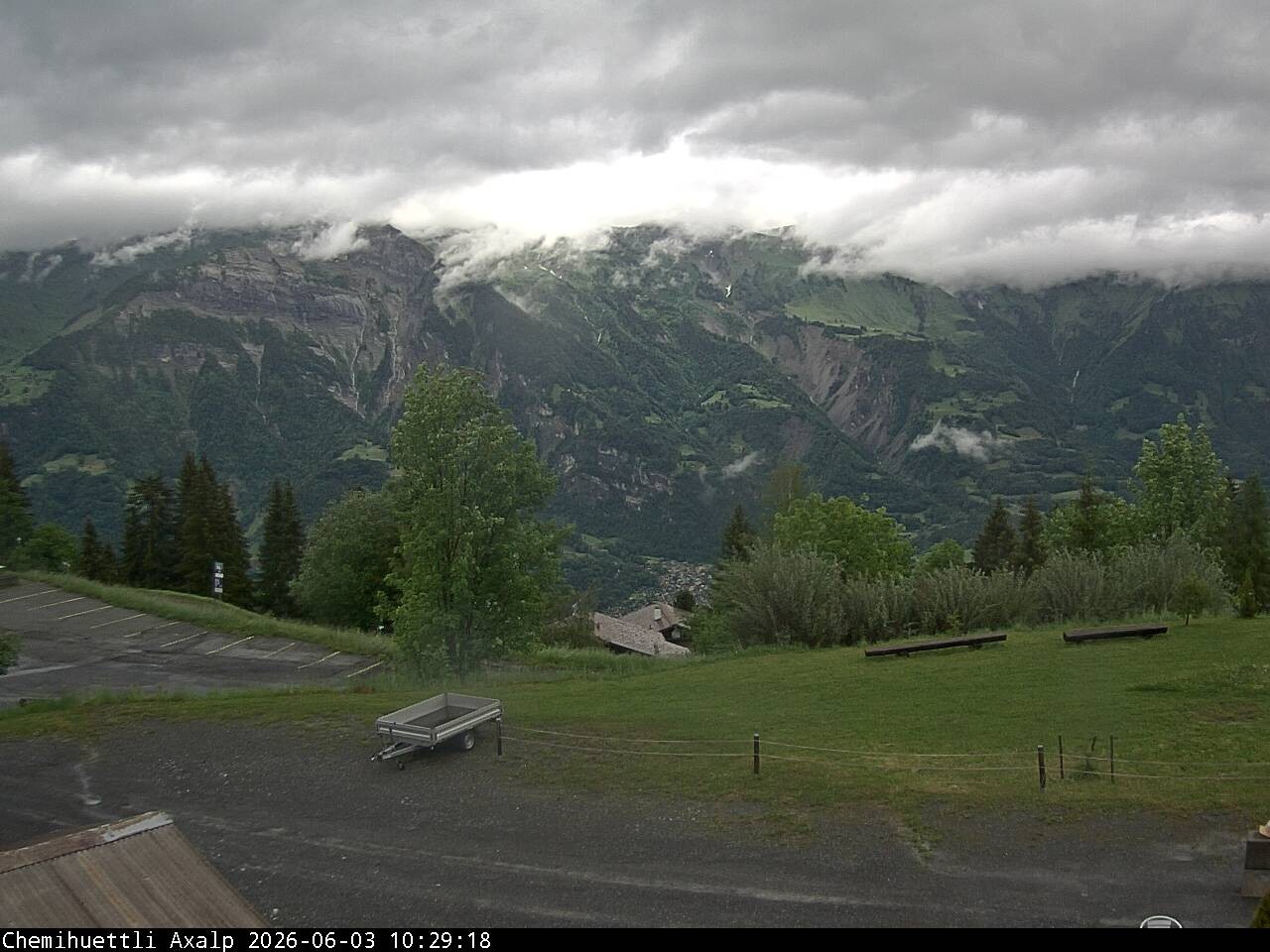 Archiv Foto Webcam Chemihüttli Apartments Axalp
