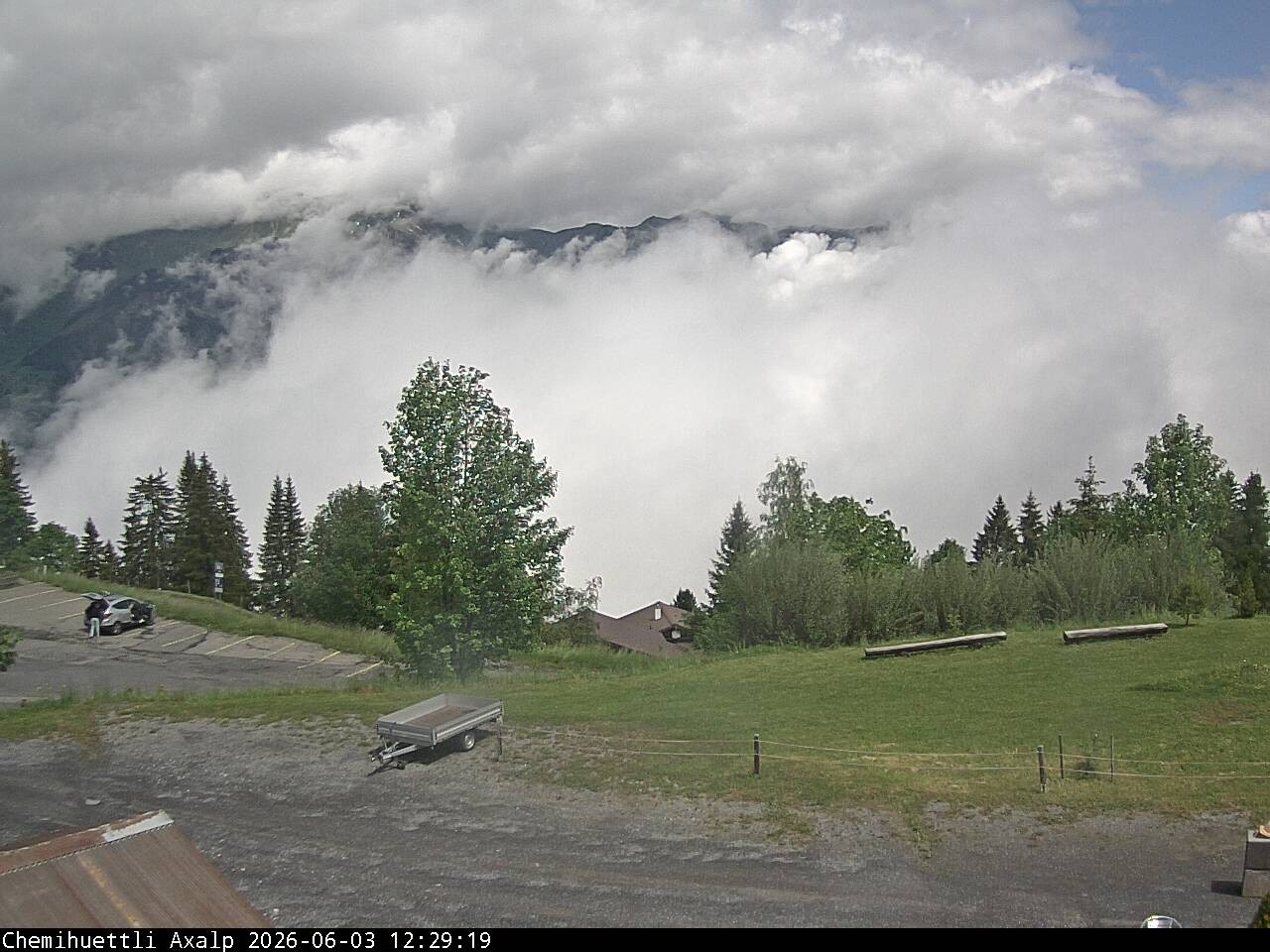 Archiv Foto Webcam Chemihüttli Apartments Axalp