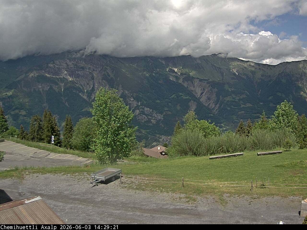 Archiv Foto Webcam Chemihüttli Apartments Axalp