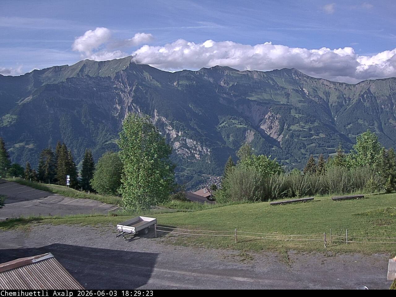 Archiv Foto Webcam Chemihüttli Apartments Axalp