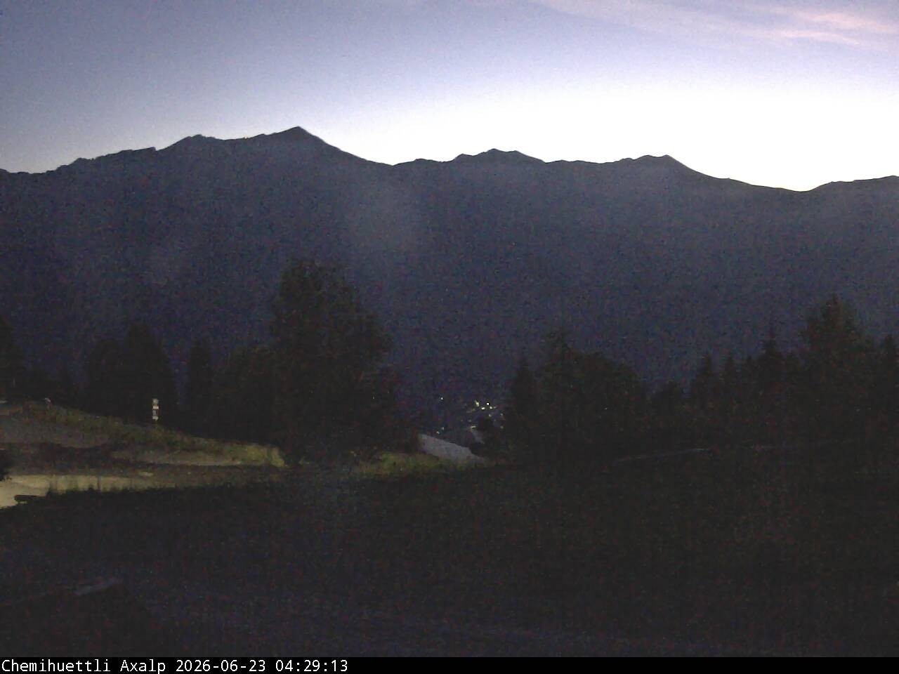 Archived image Webcam Axalp - Chamihüttli