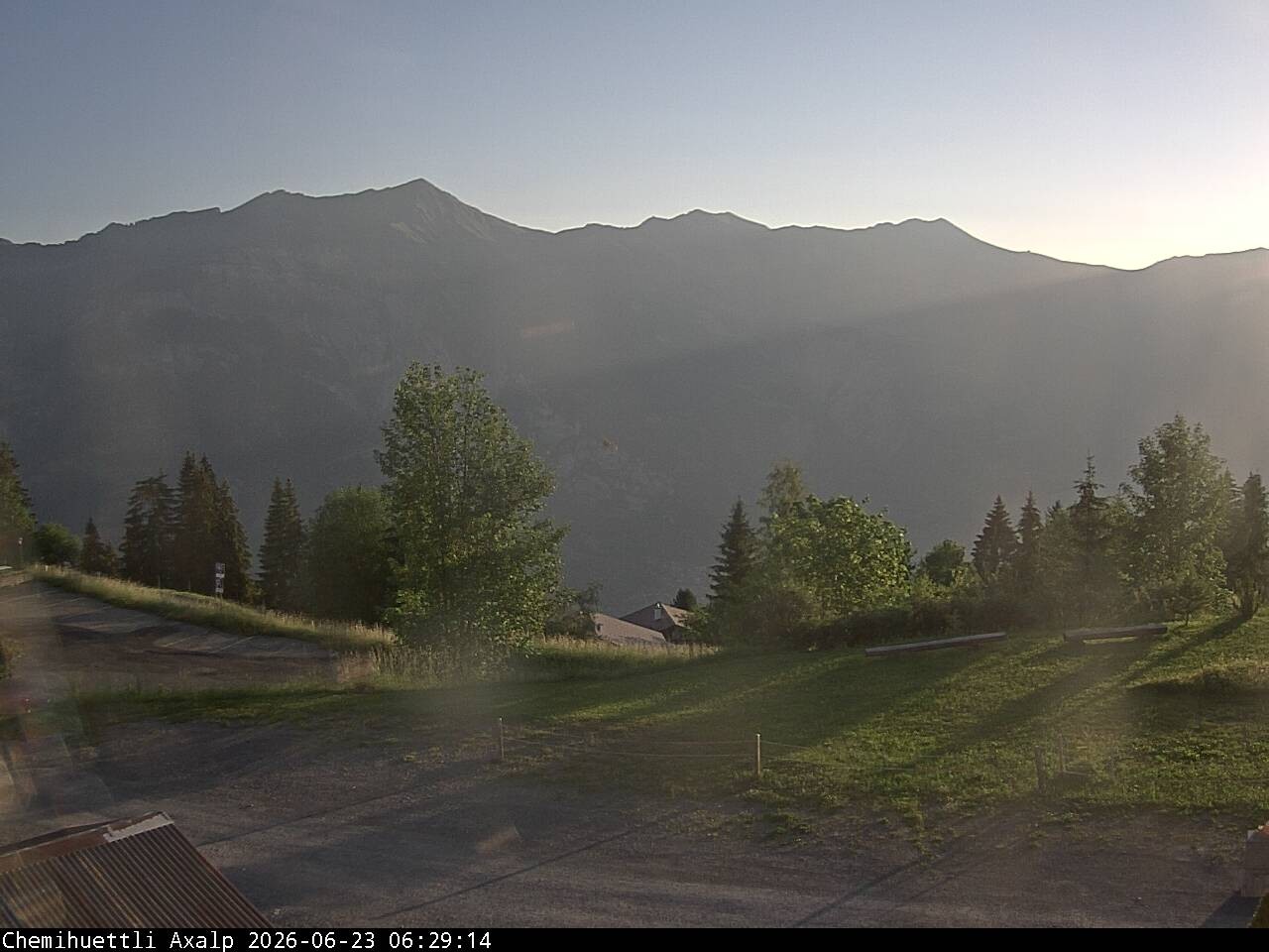 Archived image Webcam Axalp - Chamihüttli