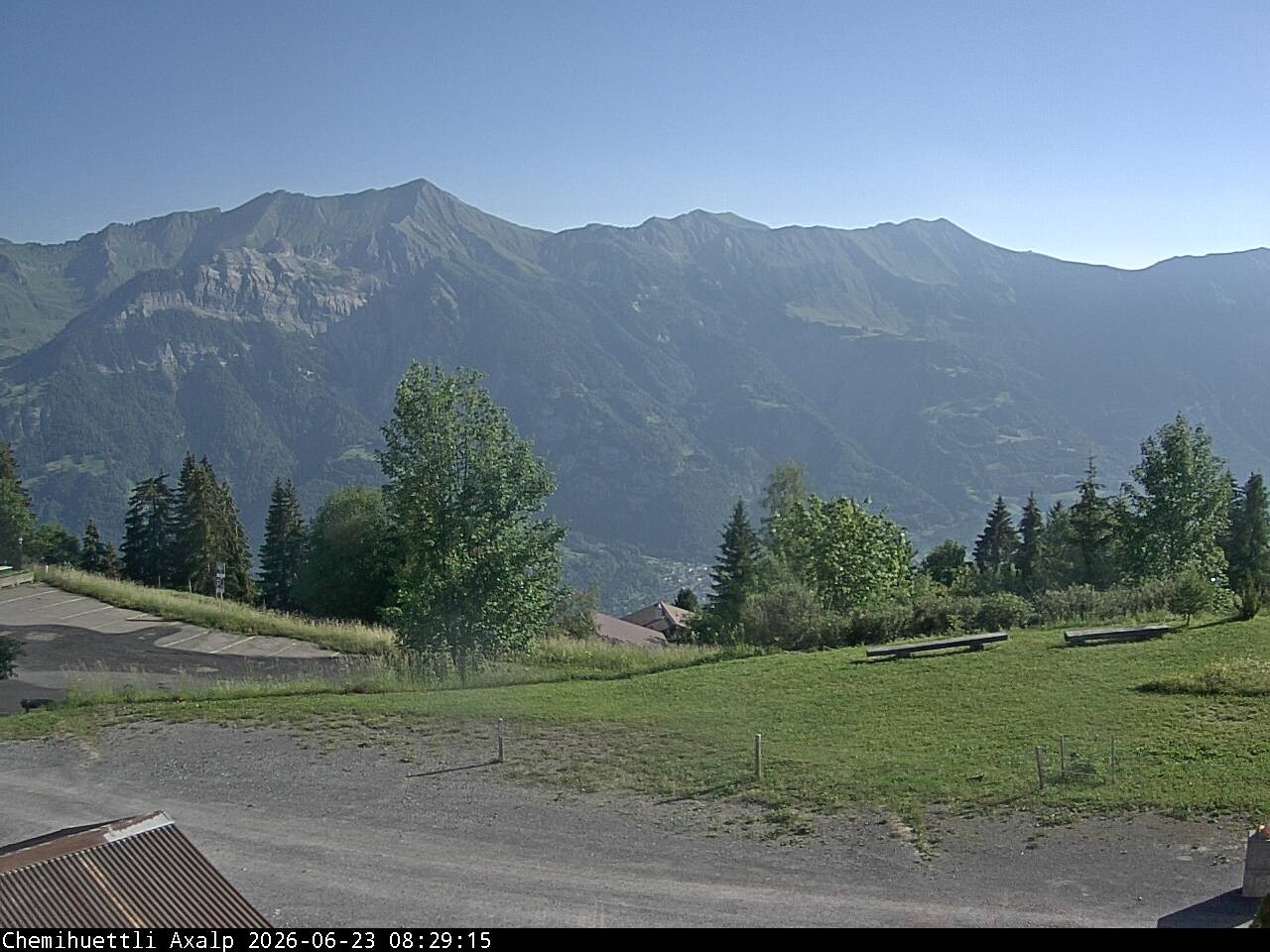 Archived image Webcam Axalp - Chamihüttli