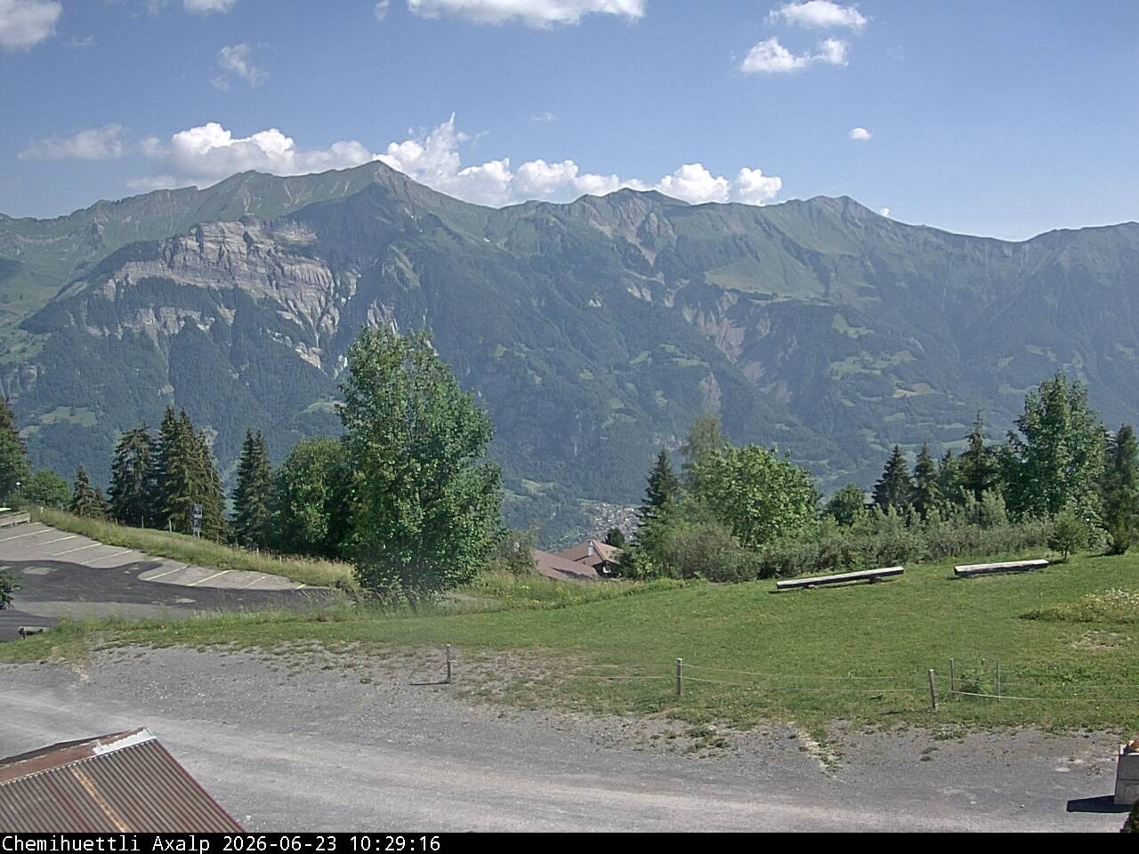 Archived image Webcam Axalp - Chamihüttli
